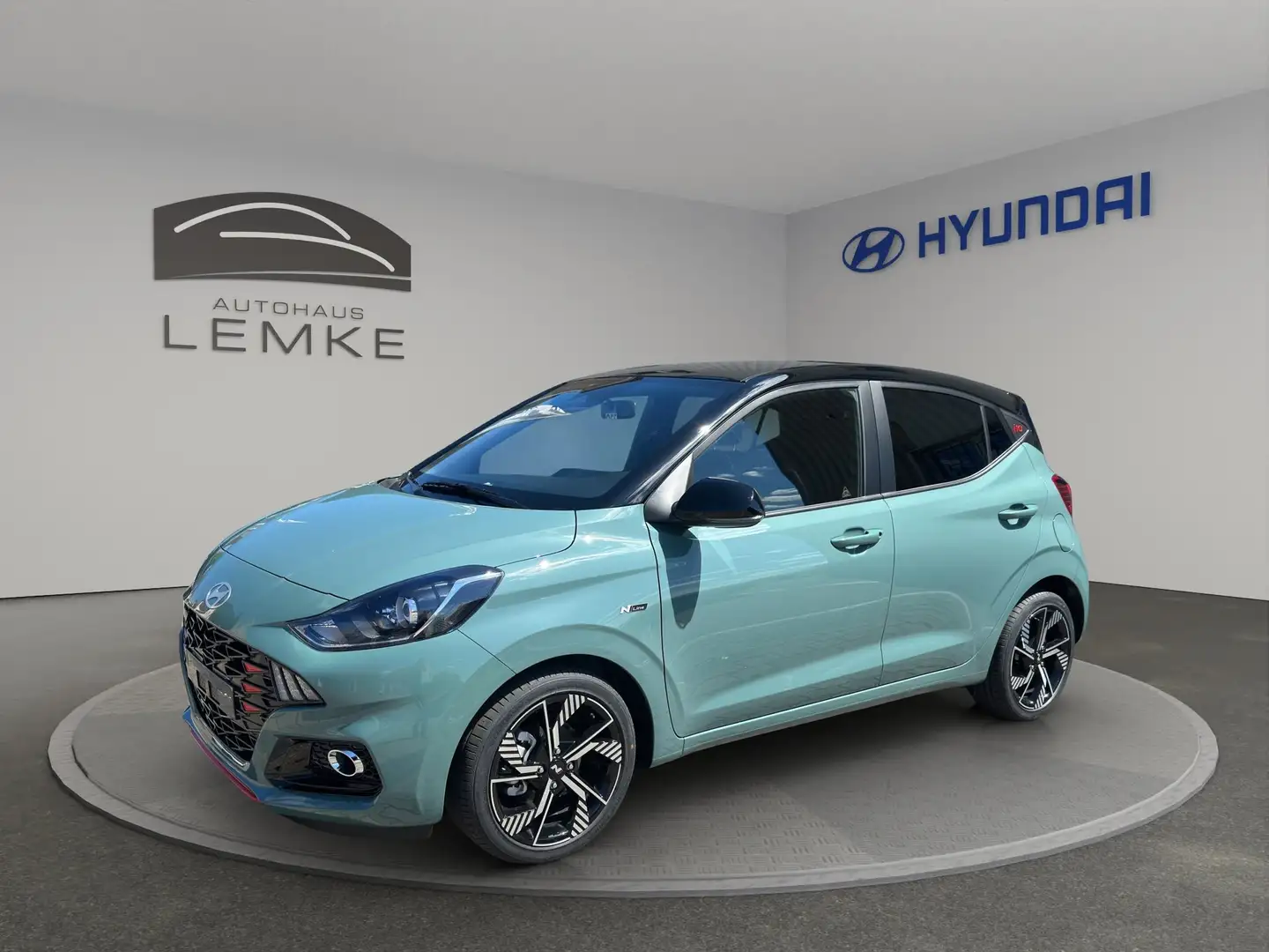 Hyundai i10 1.0 T-GDI N LINE + NAVIGATIONSPAKET - SOFORT Vert - 1