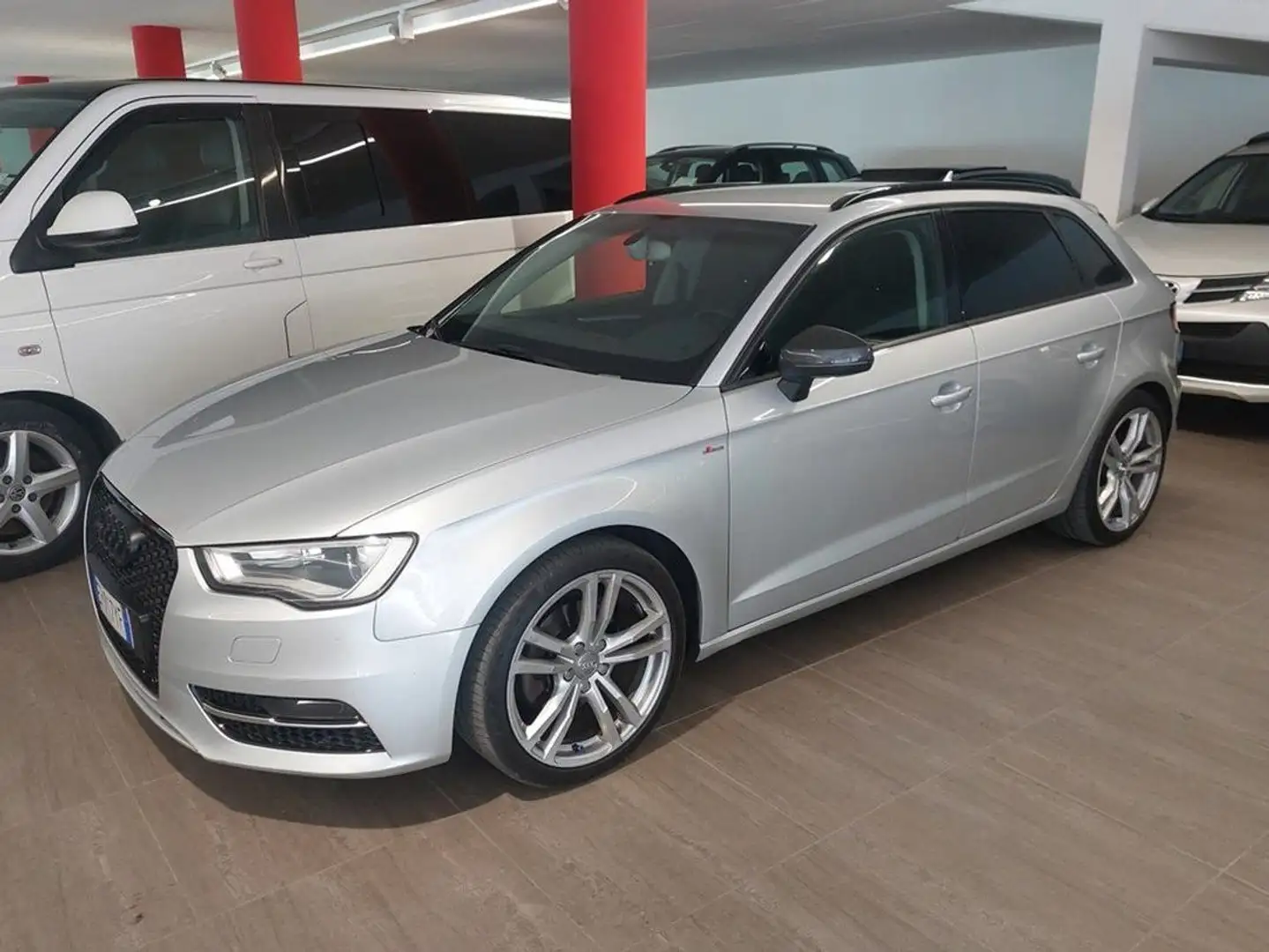 Audi A3 2.0 TDI SPB Ambition Automatic 150 CV Alu 18 Argento - 1
