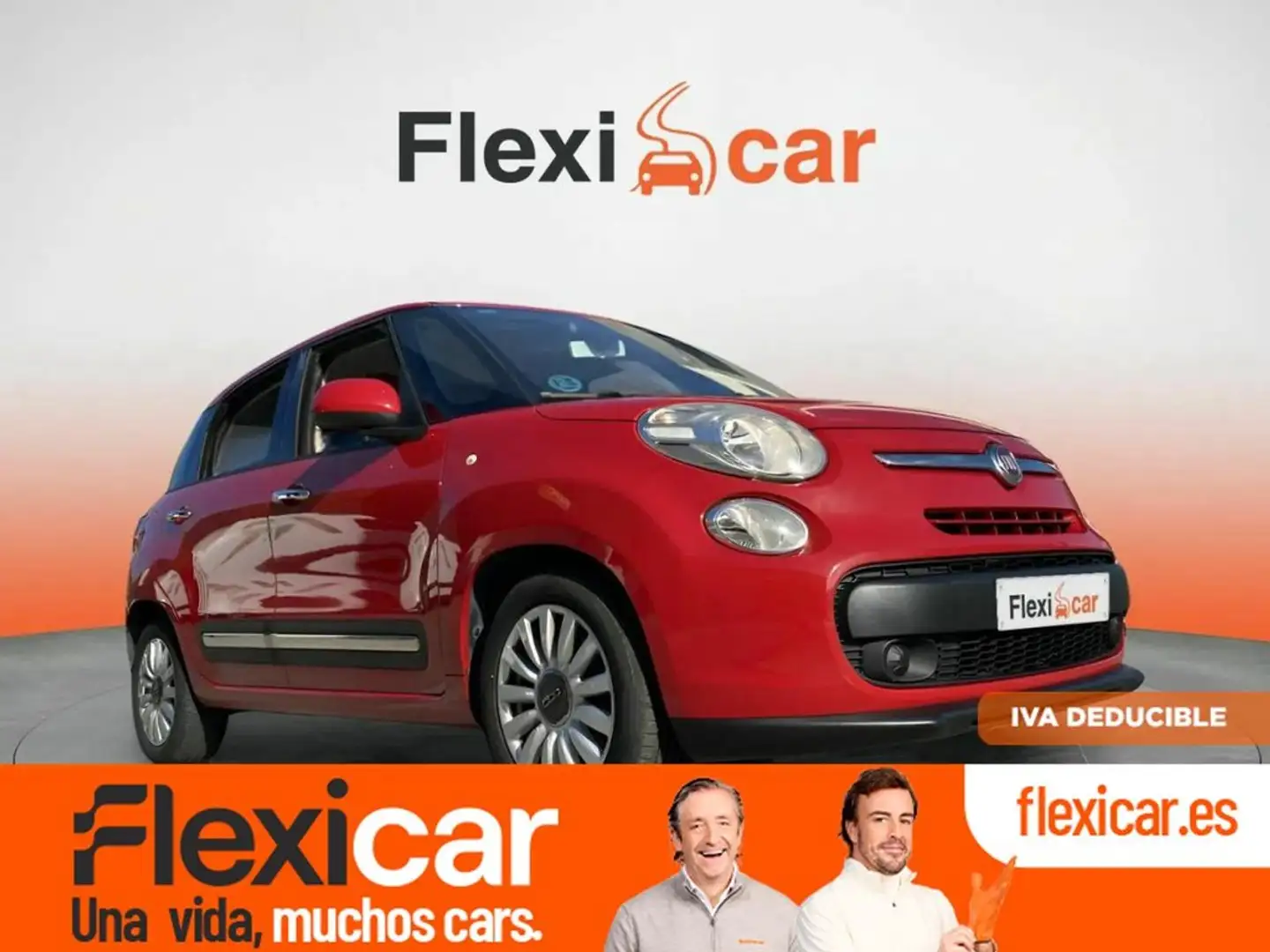 Fiat 500L 1.4 Pop Star Rojo - 1