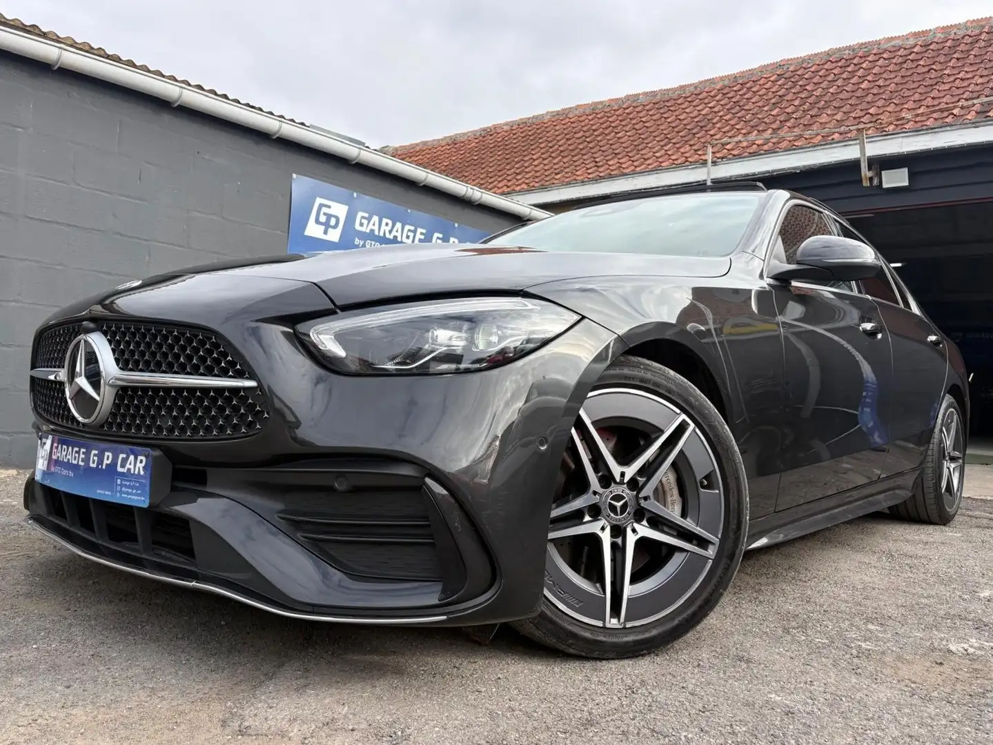 Mercedes-Benz C 220 d AMG Line | | BURMESTER | TOIT PANO | FULL LED Grigio - 1