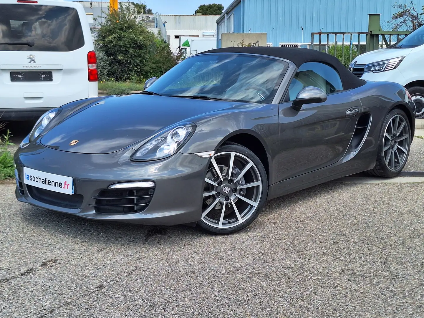 Porsche Boxster 2.7i 265 ch PDK Gris - 2