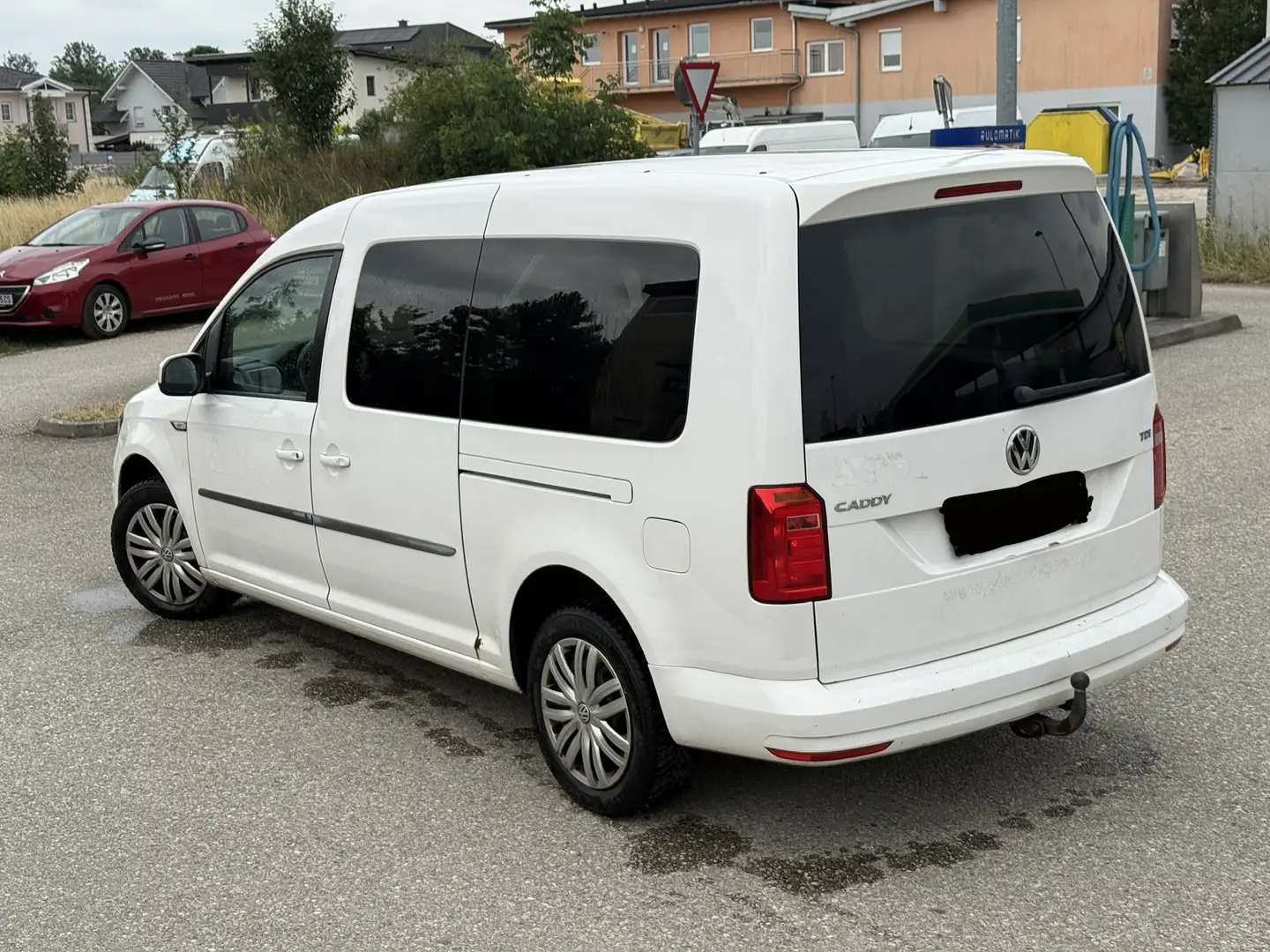 Volkswagen Caddy 2.0 TDI (7-Sitzer.) Maxi Klima Bj 2017 Weiß - 2