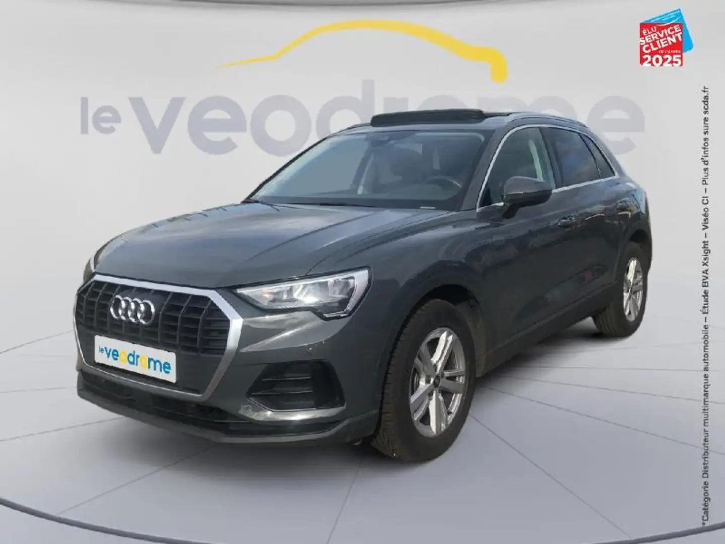 Audi Q3 35 TFSI 150ch Mild Hybrid Design S tronic 7 Touvrant Carplay Gris - 1