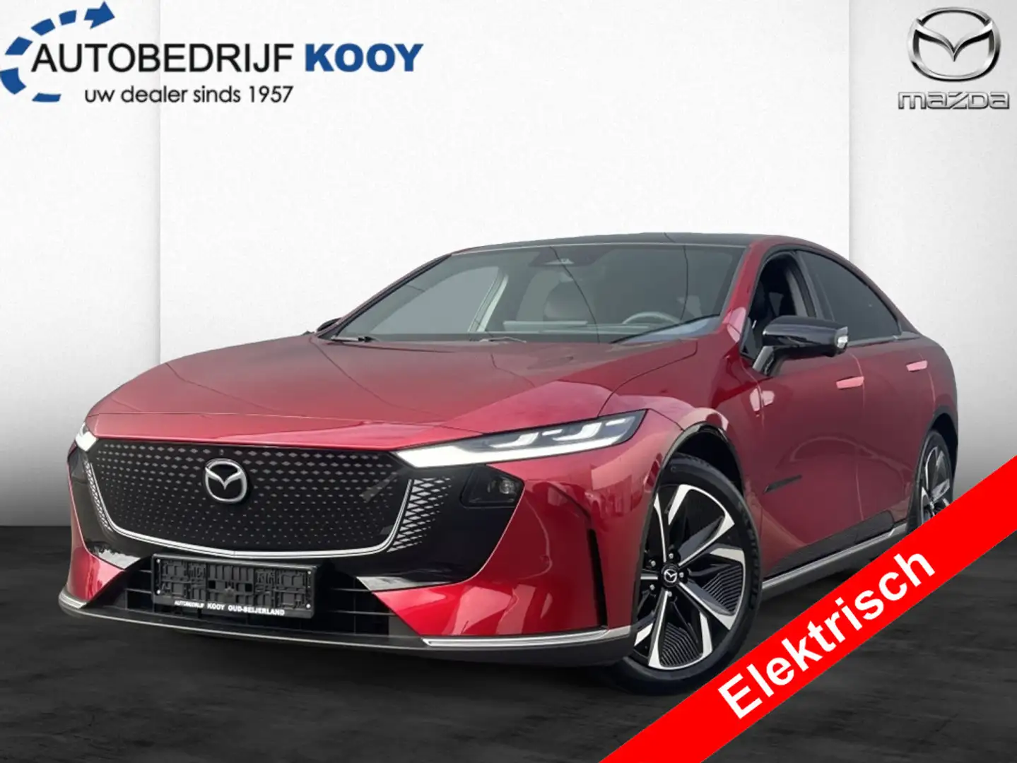 Mazda 6e Takumi 258pk / 68.8 kWh / SNELLADEN / 479 KM ACTIE Rood - 1