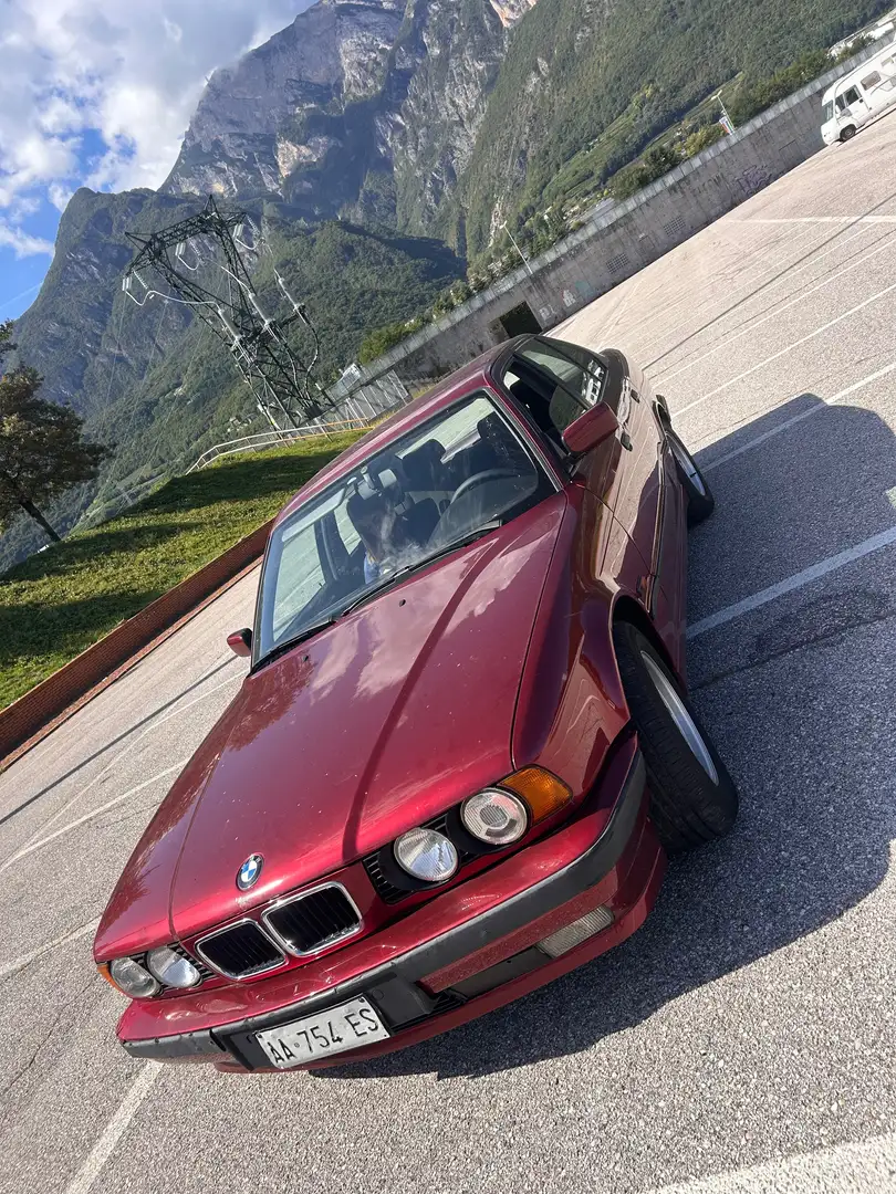 BMW 520 Serie 5 E34 Berlina 520i Individual Rouge - 2
