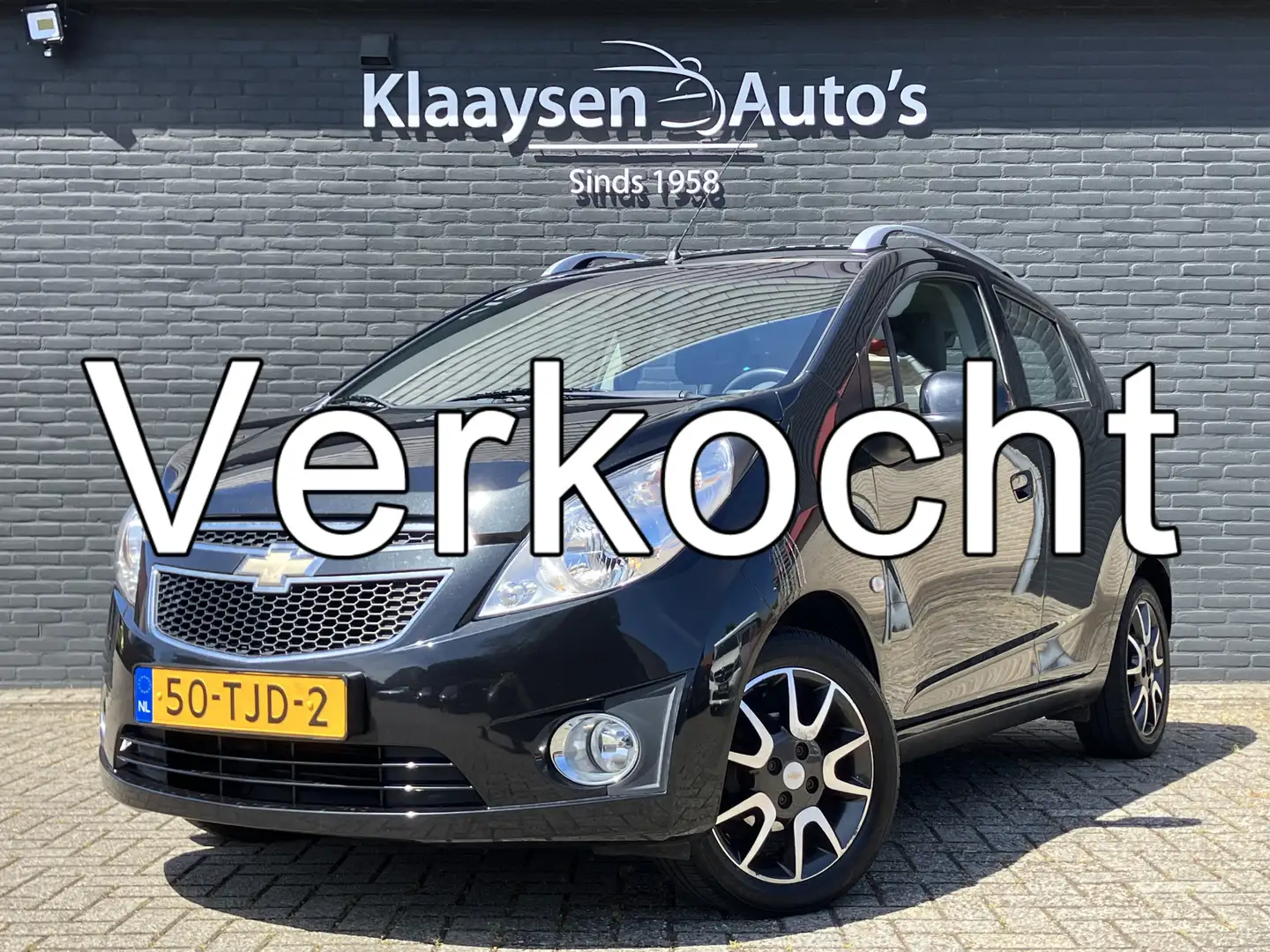 Chevrolet Spark 1.0 16V LS Bi-Fuel LPG G3 | 1e eigenaar | airco | Noir - 1