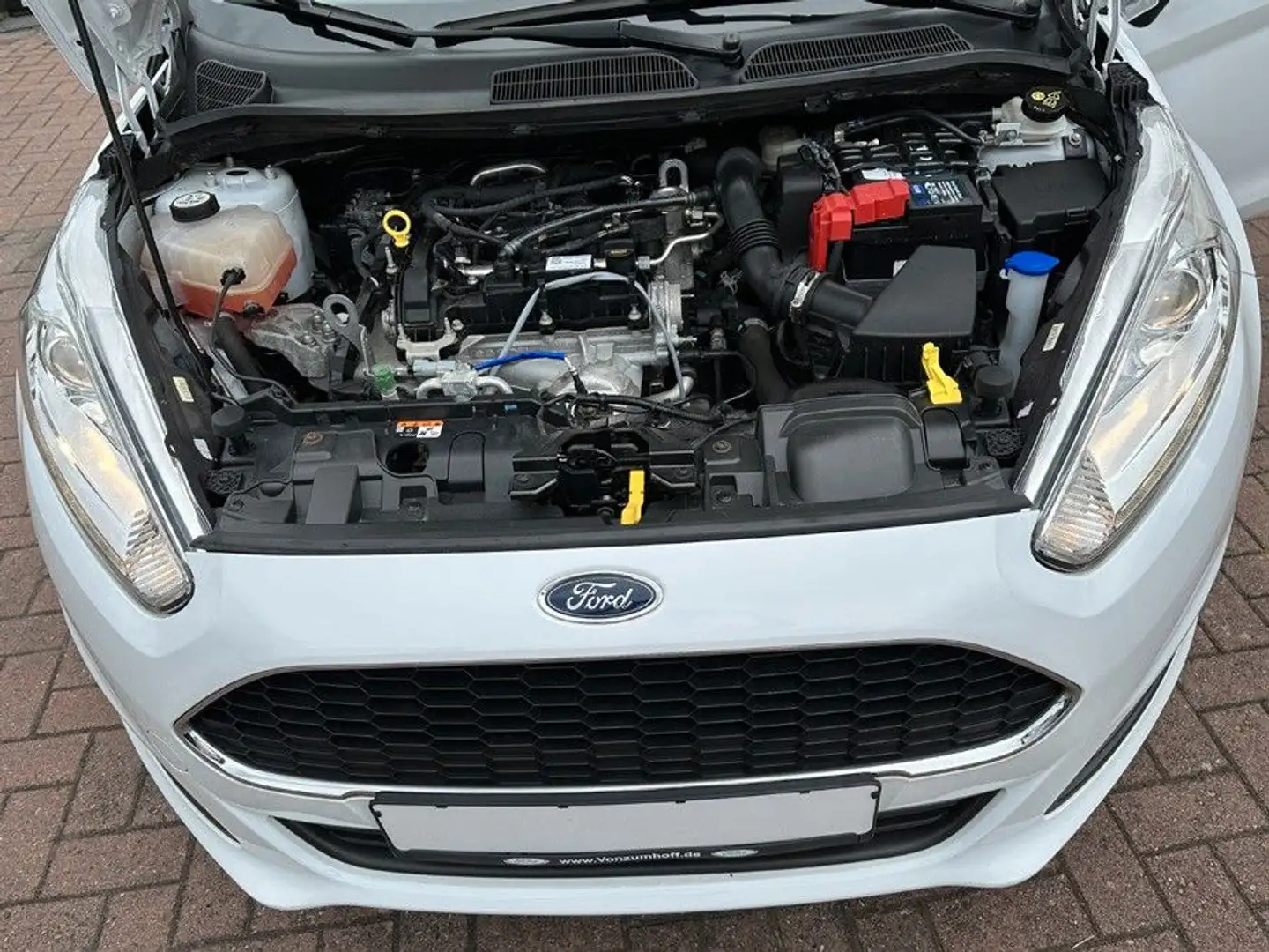 Ford Fiesta 1,0  Trend, Start/Stop, RFK,SR+WRALU Weiß - 2