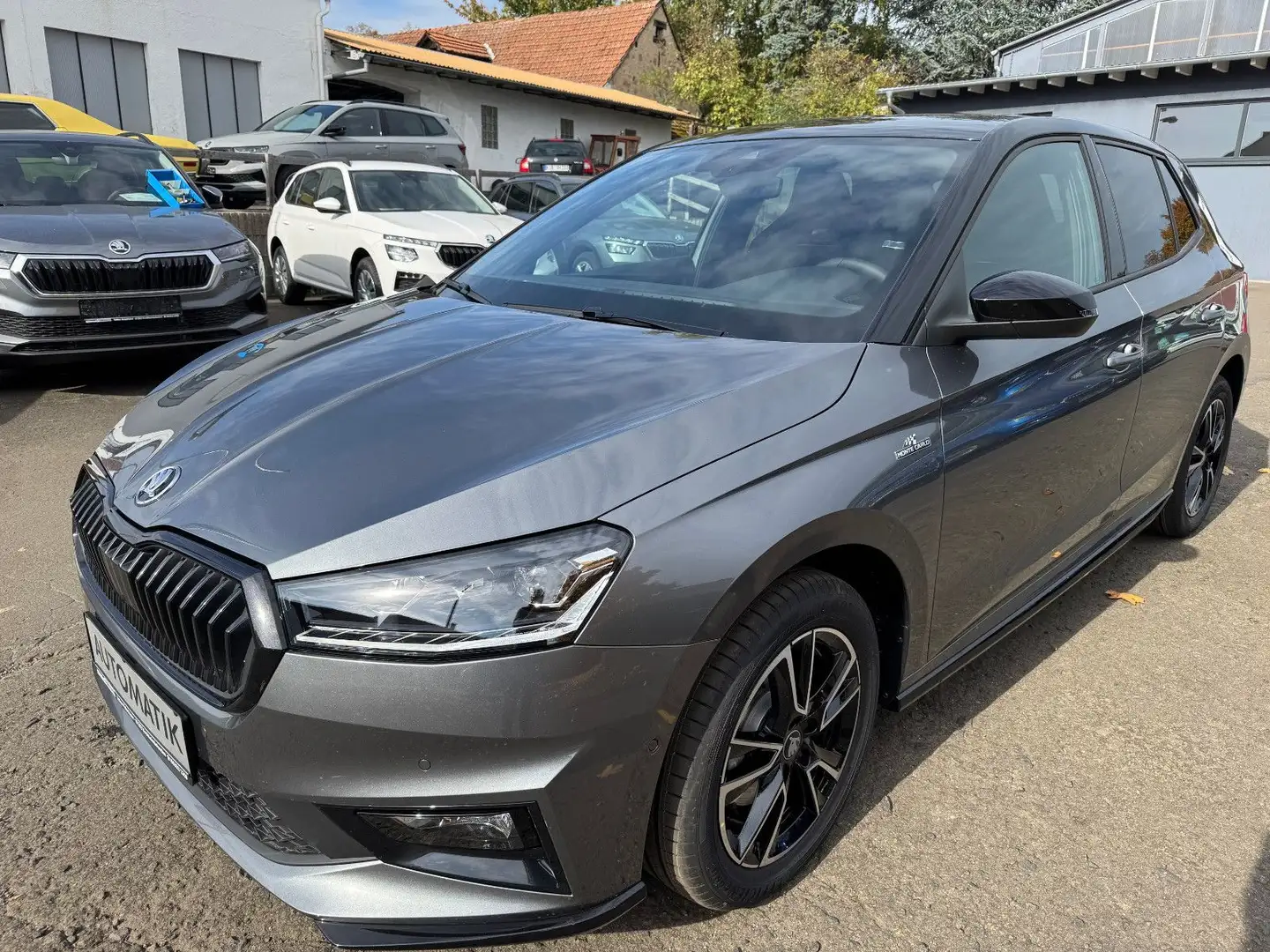 Skoda Fabia Monte Carlo   5 JAHRESGARANTIE Gris - 1