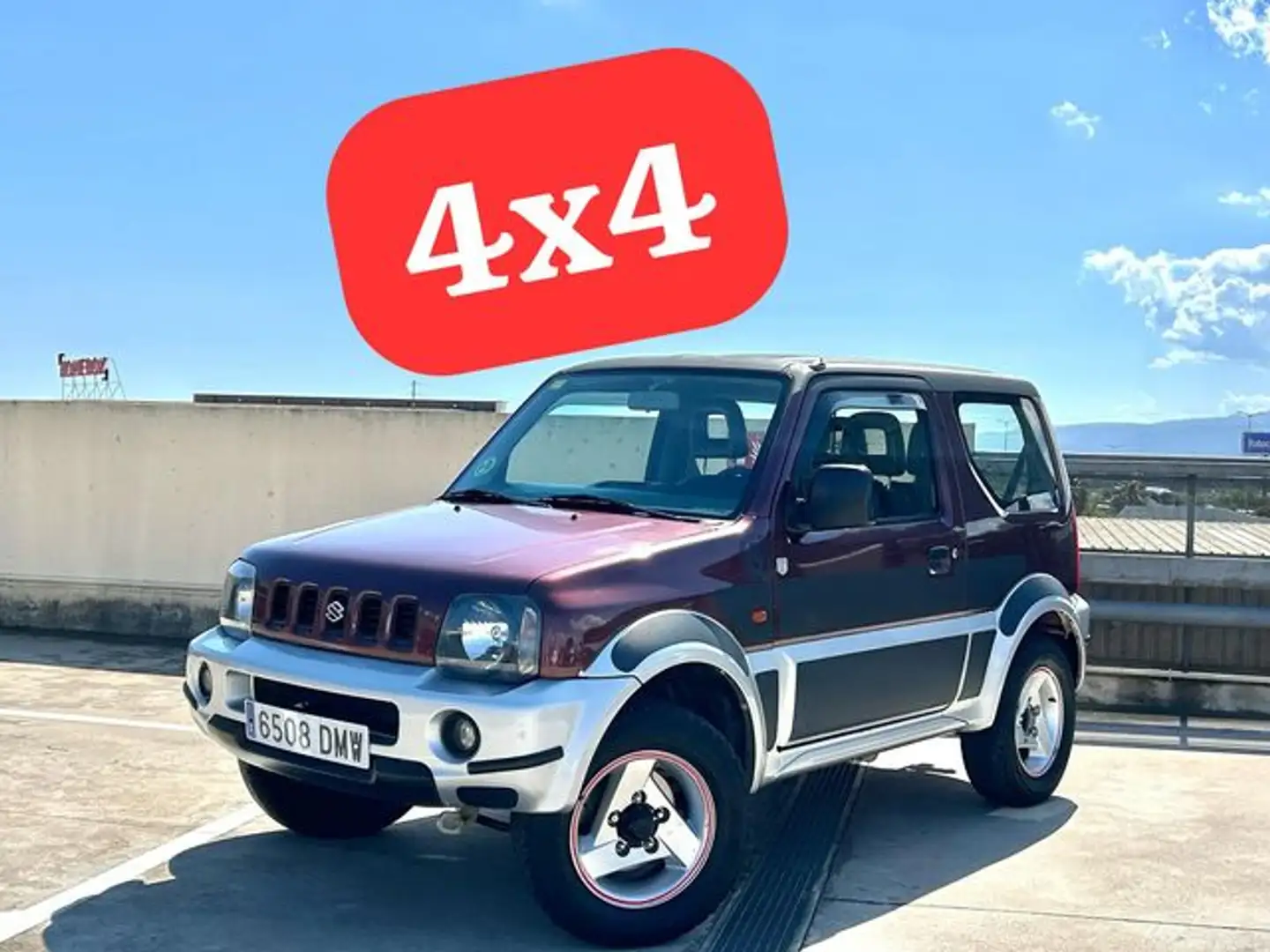 Suzuki Jimny 1.3 JLX Techo Metálico Фіолетовий - 1