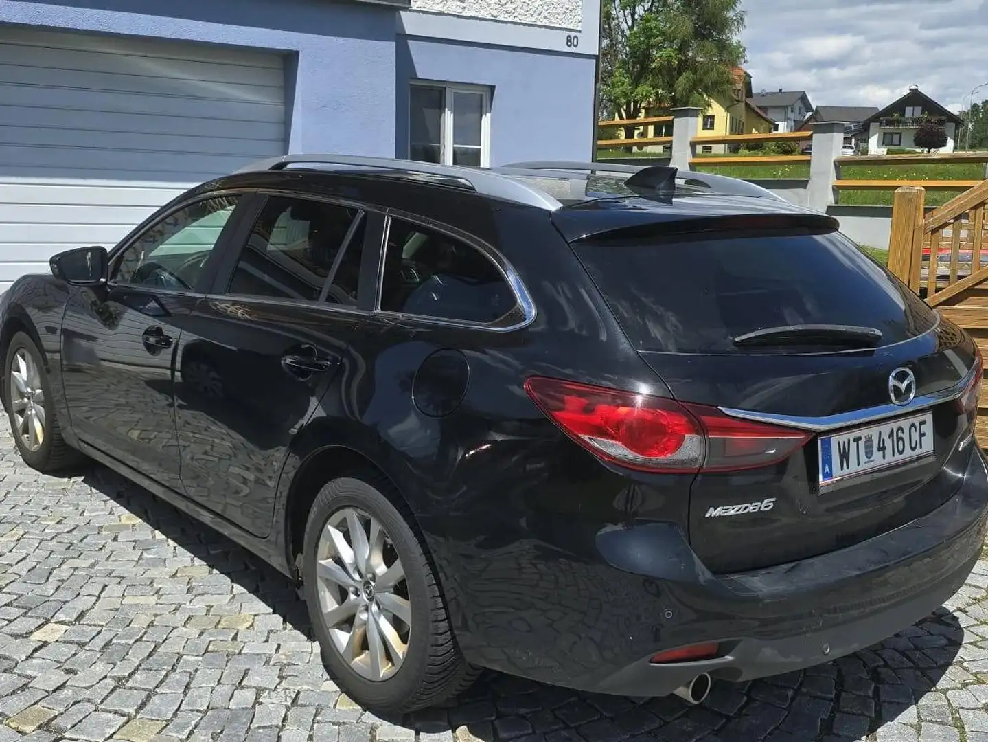 Mazda 6 Mazda 6 Sport Combi CD150 Attraction Aut. Attraction Schwarz - 2