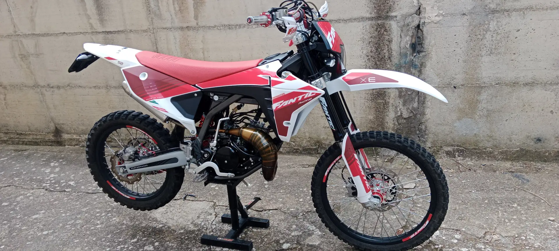 Fantic 50E XE Performance White - 2