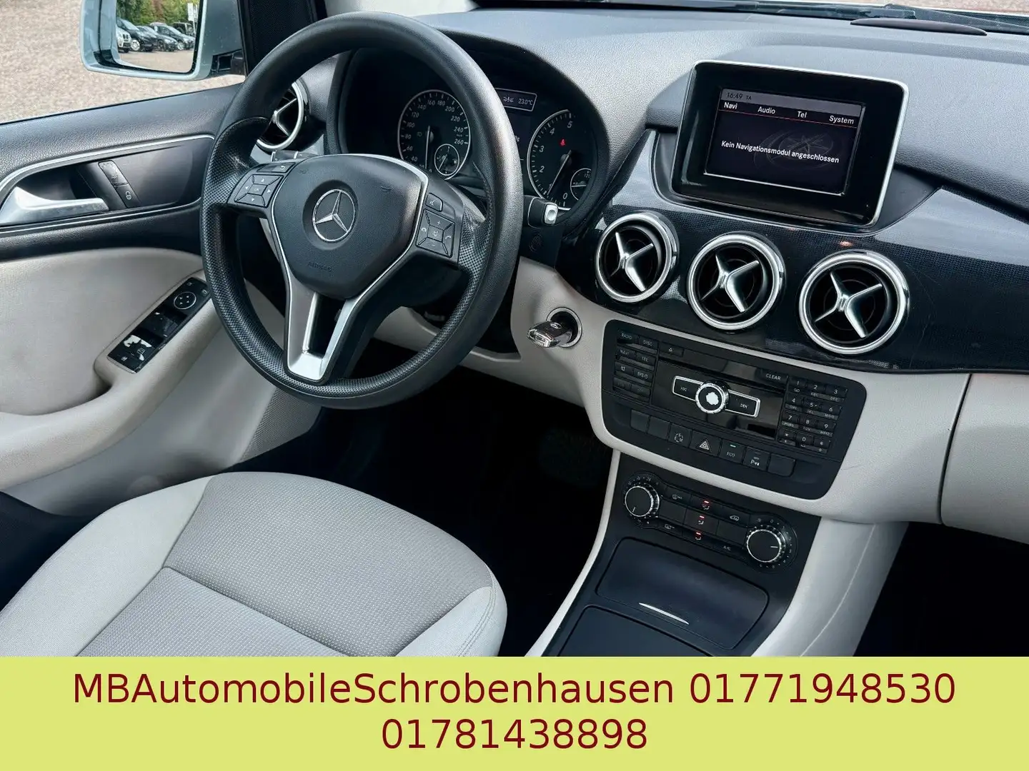 Mercedes-Benz B 200 LED XENON AUTOMATIK AHK Argent - 2