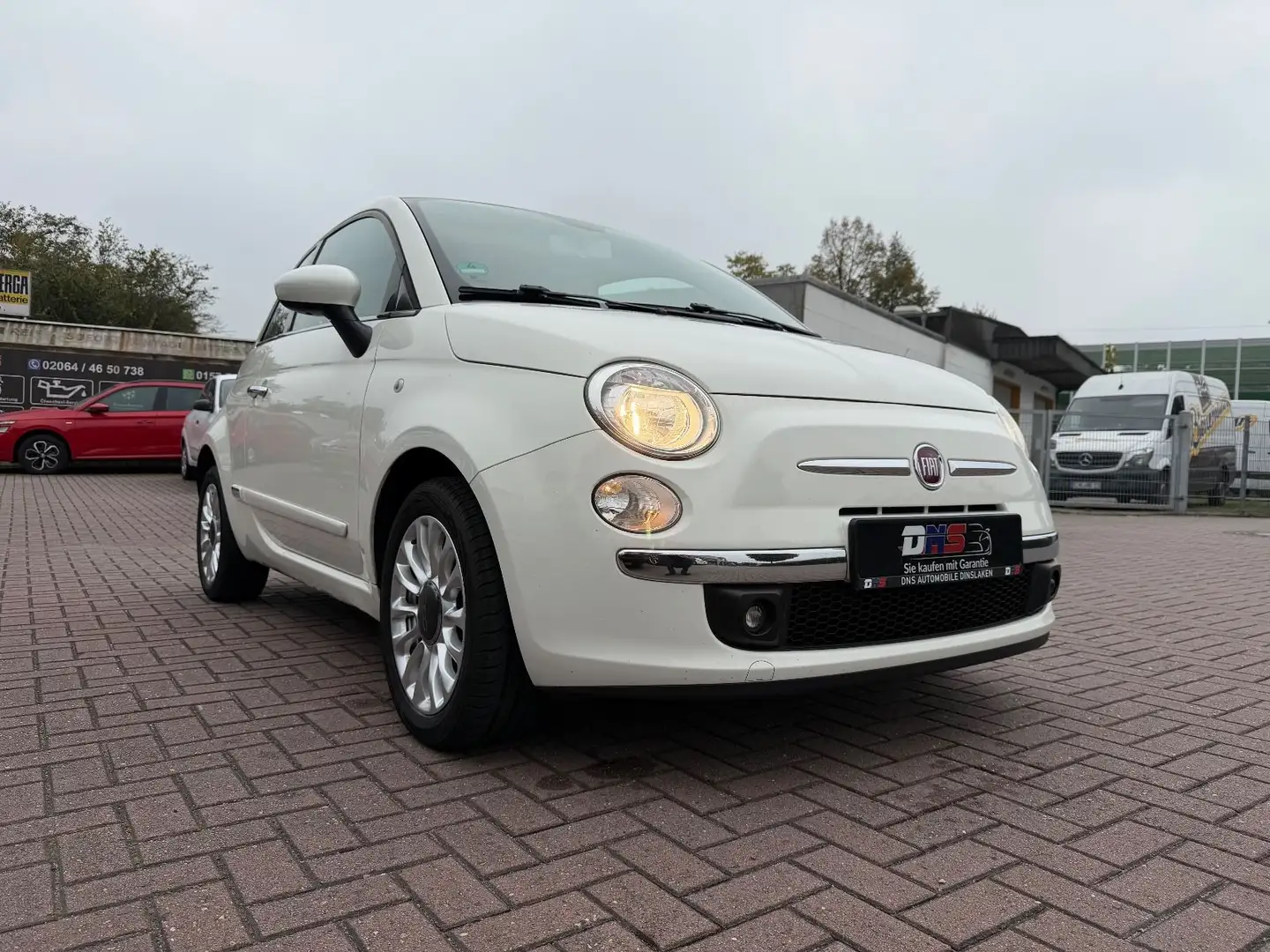 Fiat 500 *TÜV NEU*GARANTIE*Zahnr.+WaPu neu* Blanc - 1