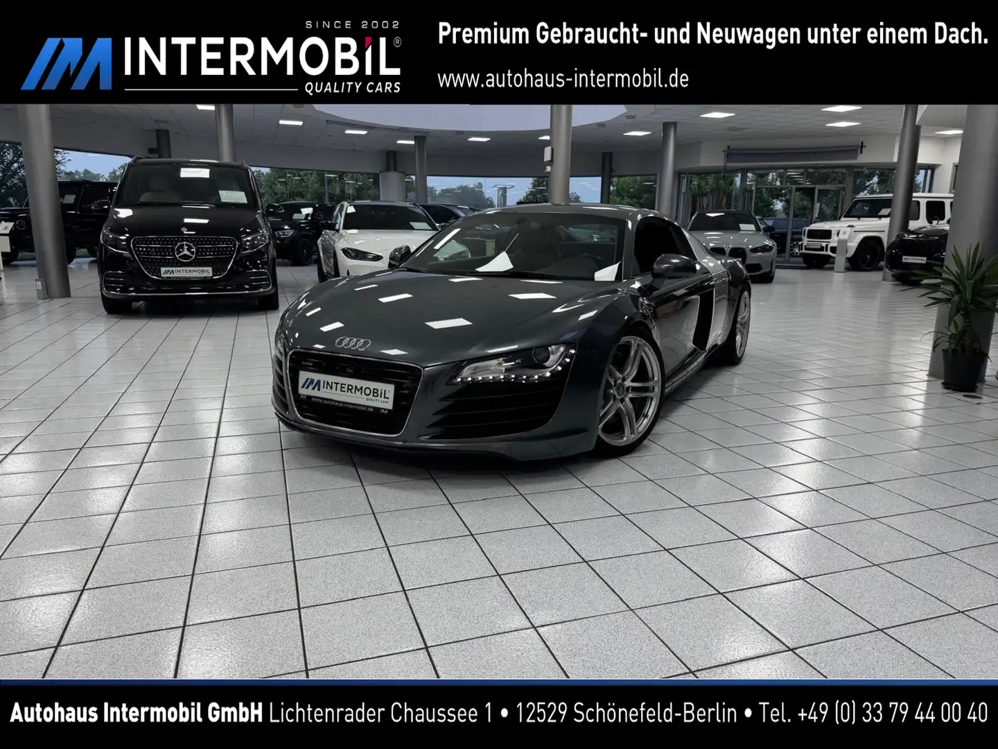 Audi R8 4.2 FSI V8 quattro*Bang & Olufsen*Tempomat* Grau - 1