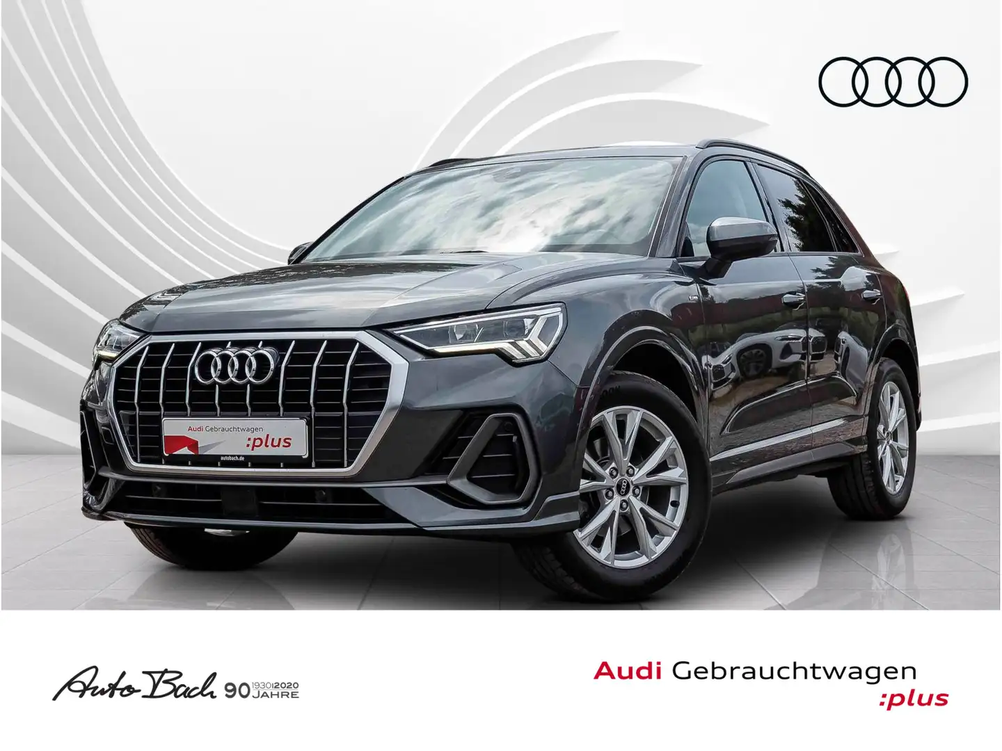 Audi Q3 S line 35TFSI Navi LED virtual GRA EPH DAB Grau - 1