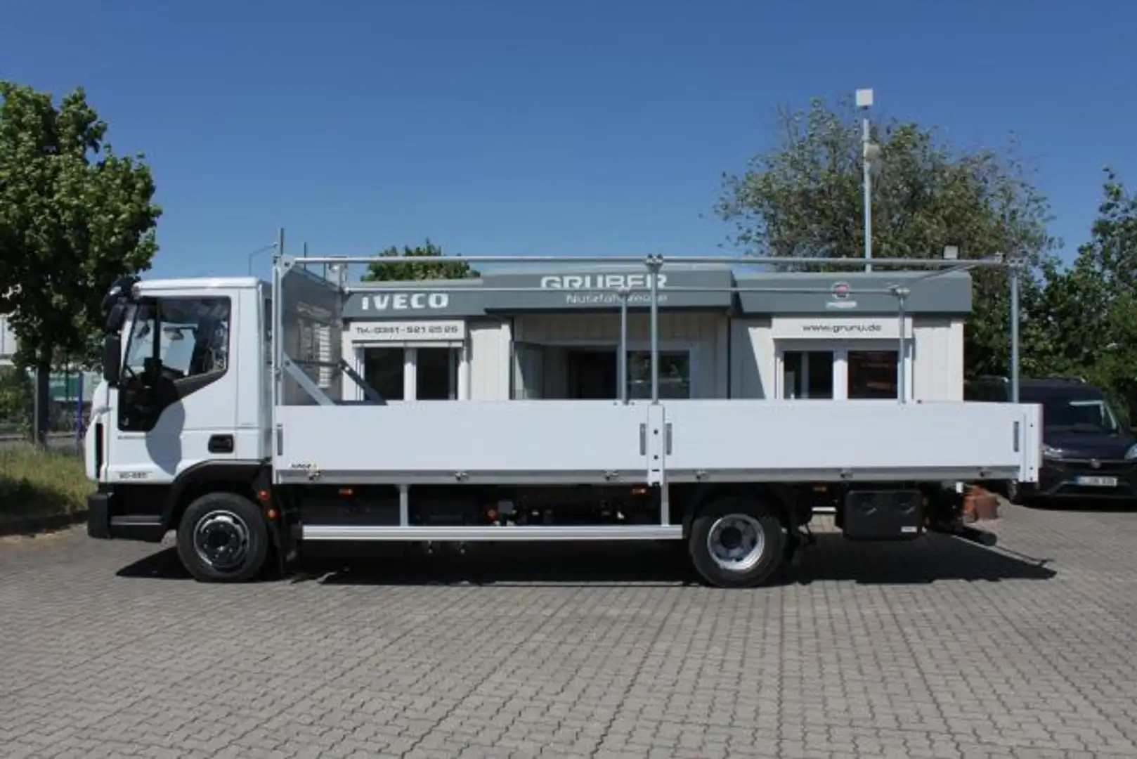 Iveco EuroCargo ML 80E22/P Gerüstbaupritsche Weiß - 2