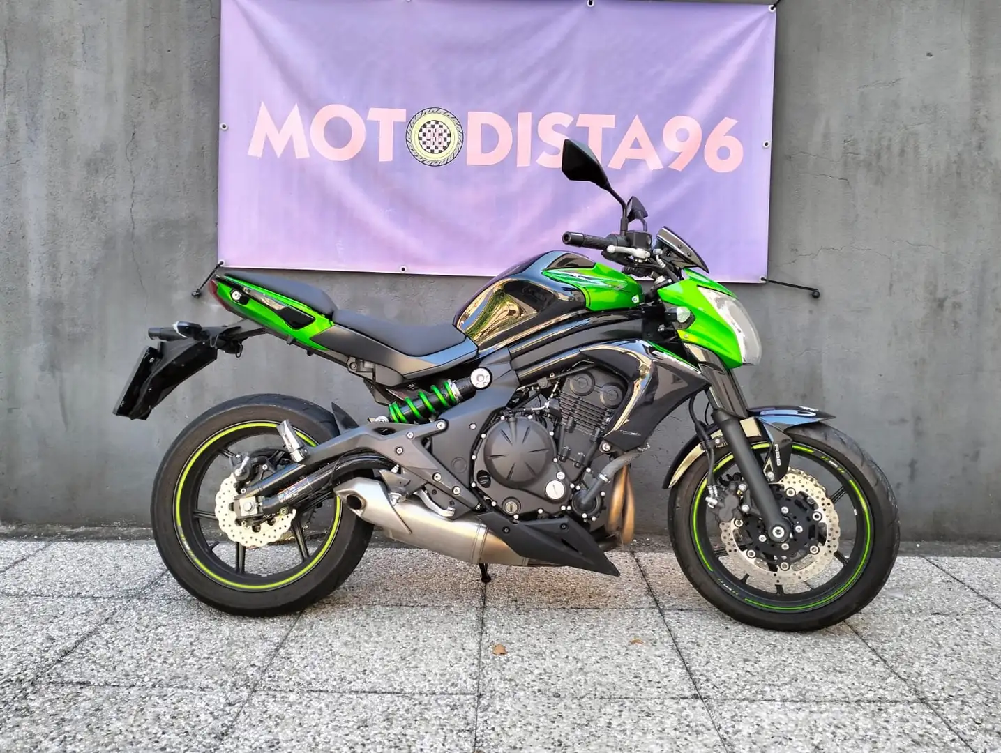 Kawasaki ER - 6 N ABS Verde - 2