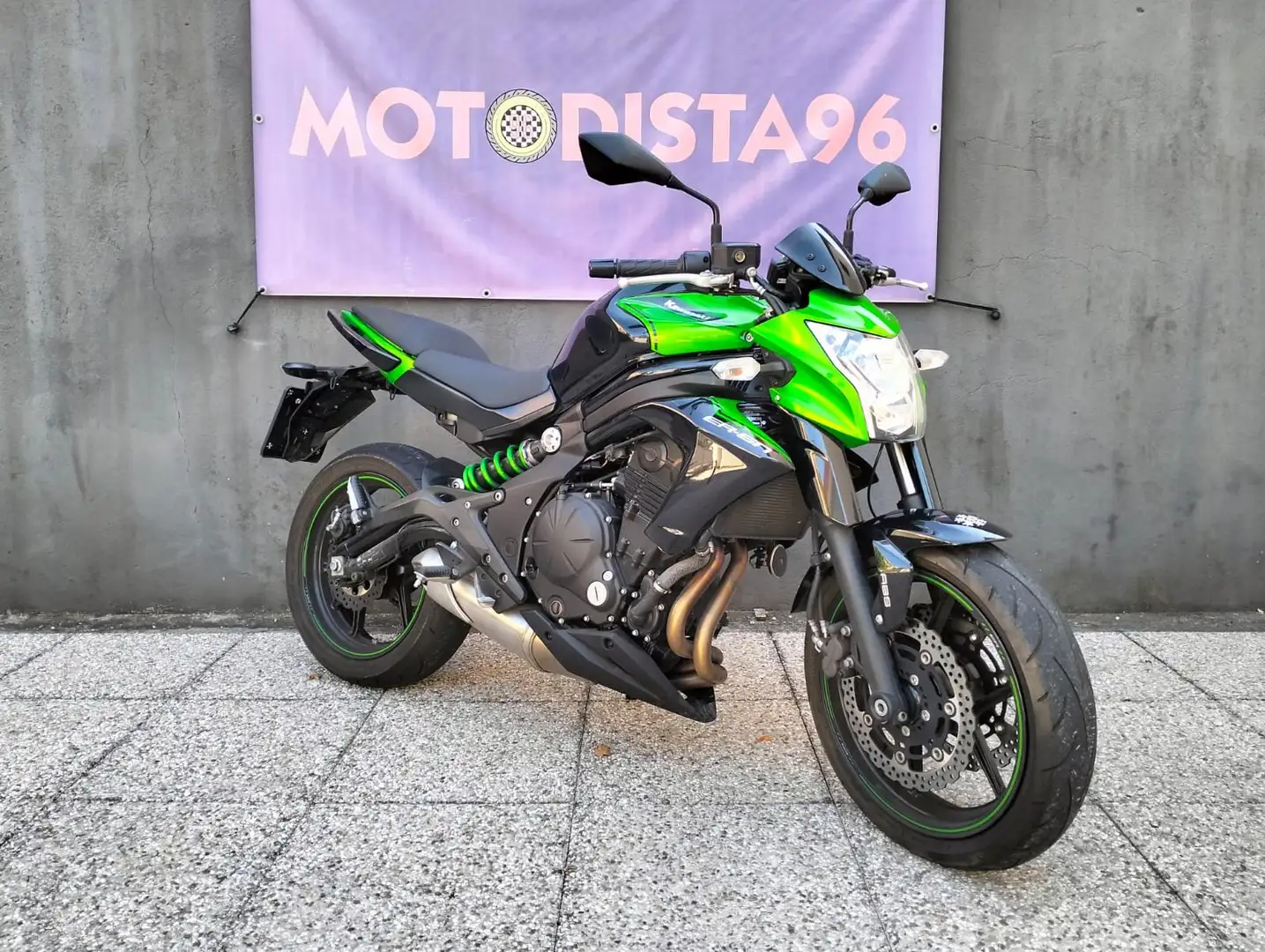 Kawasaki ER - 6 N ABS Verde - 1