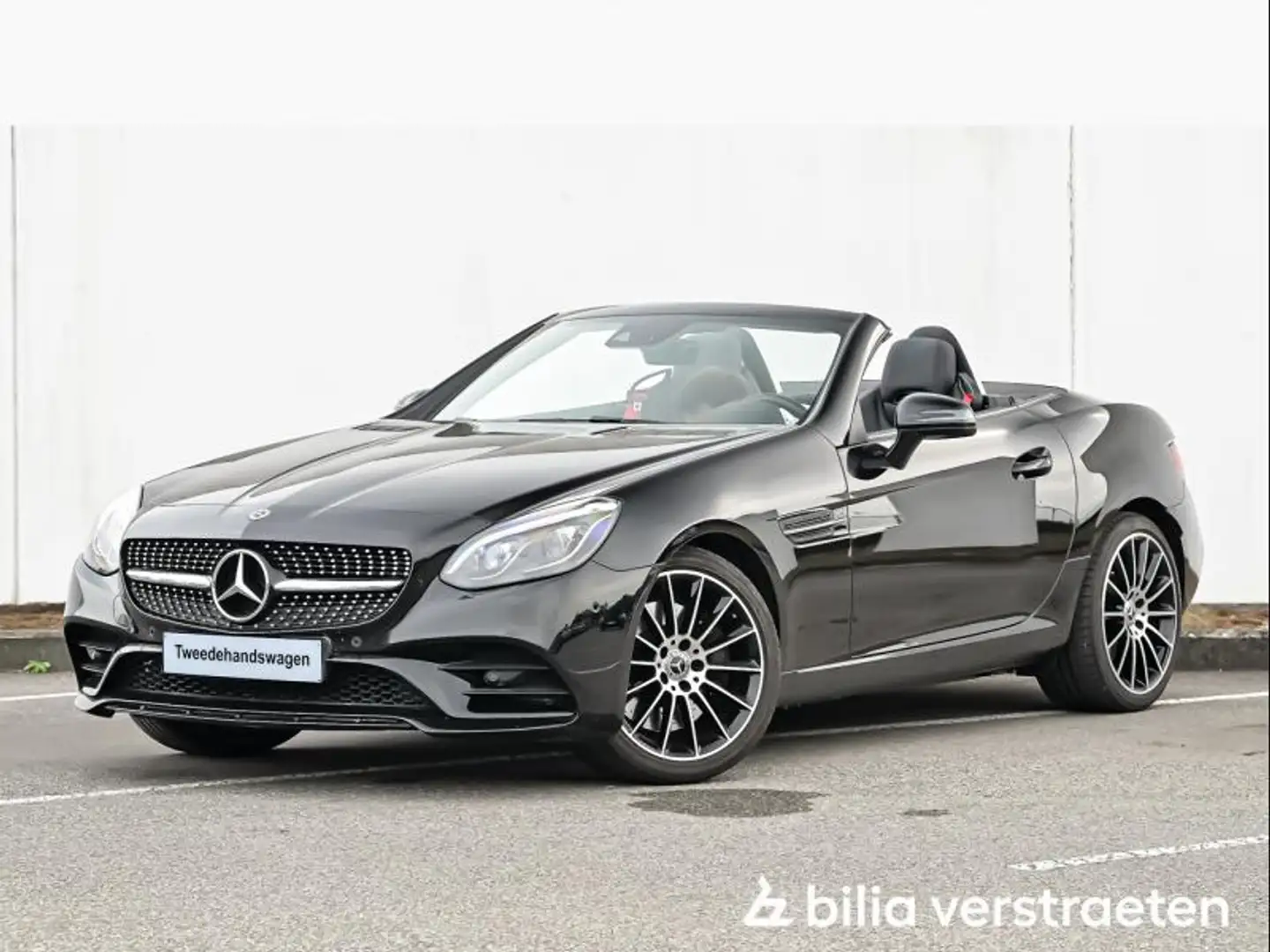 Mercedes-Benz SLC 200 Cabrio Zwart - 1