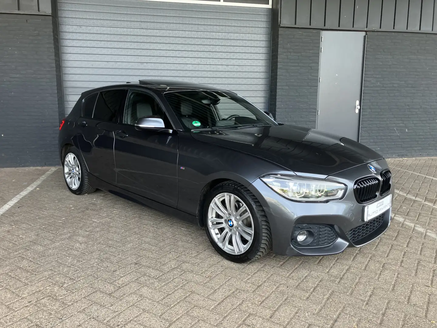 BMW 116 1-serie 116d ///M-XENON-LEDER-VOLL Gris - 1