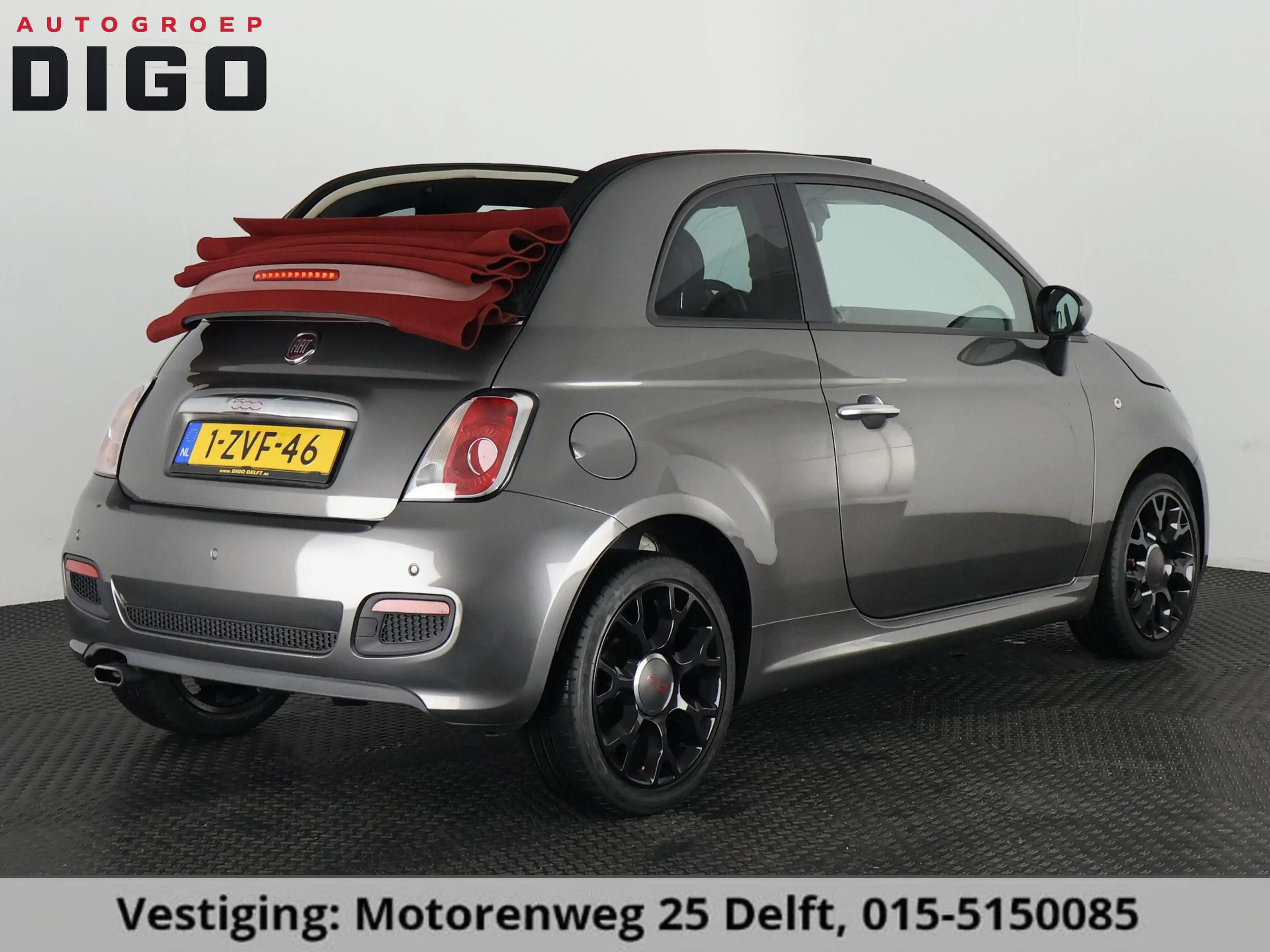 Fiat 500C 0.9 TWINAIR TURBO CABRIO 77.000 KM !! Climate Cont — photo 3