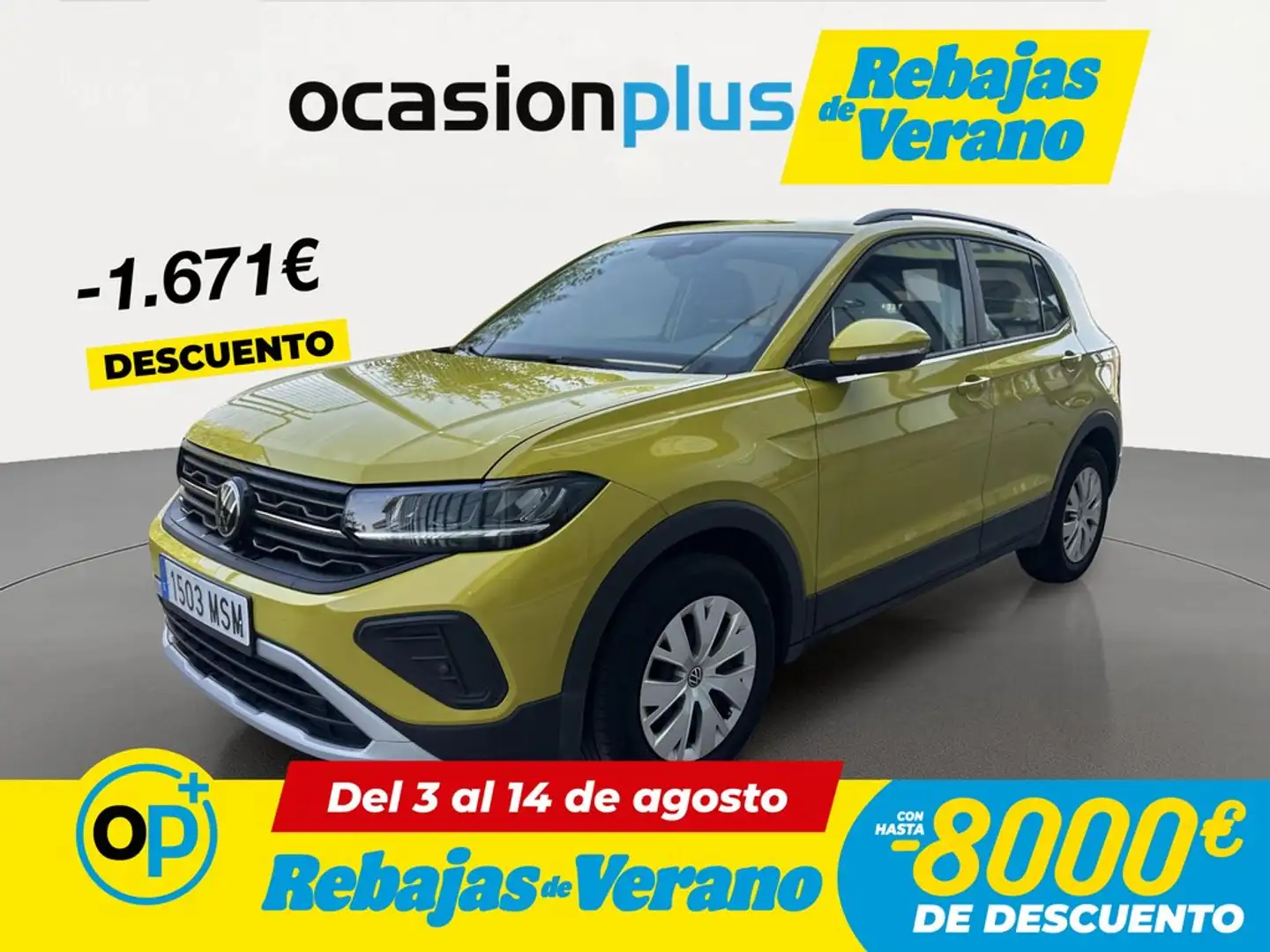 Volkswagen T-Cross 1.0 TSI 70kW Amarillo - 1