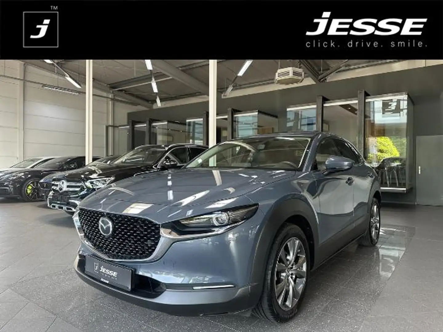 Mazda CX-30 2.0 2WD Selection LED ACC GSD Navi 360° Gris - 1