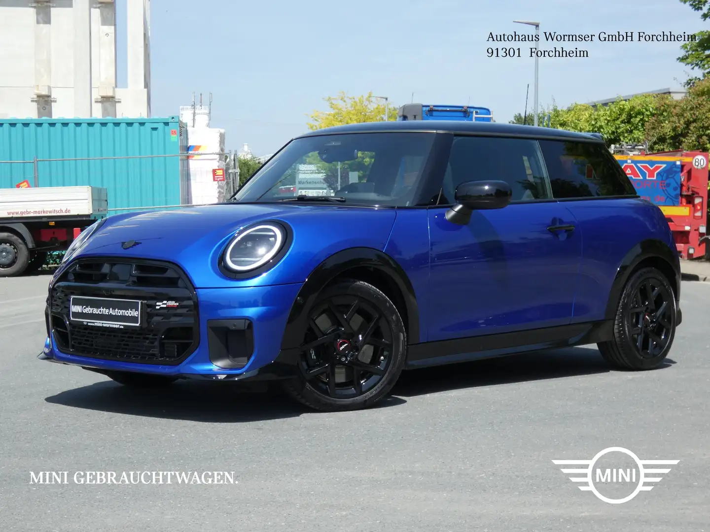 MINI Cooper Coupe Cooper C Head-Up DAB LED Pano.Dach Komfortzg. Blau - 1