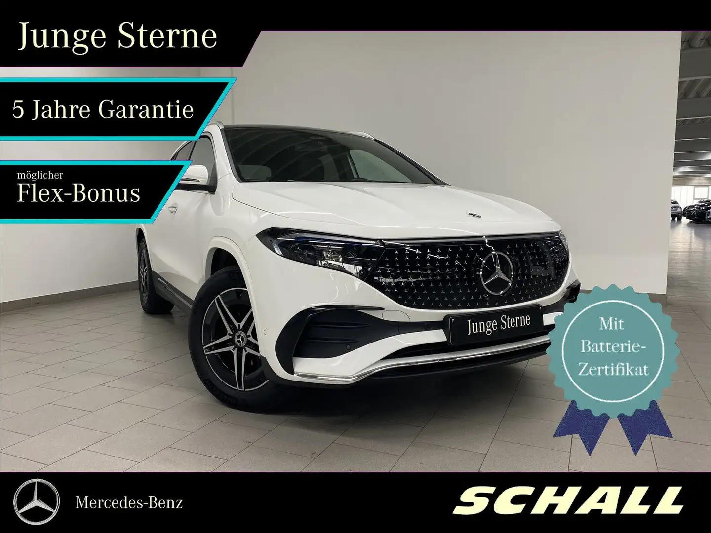 Mercedes-Benz EQA 350 4M AMG+DISTRO+LED+360°+KEYLESS+AMBIENTE Blanc - 1