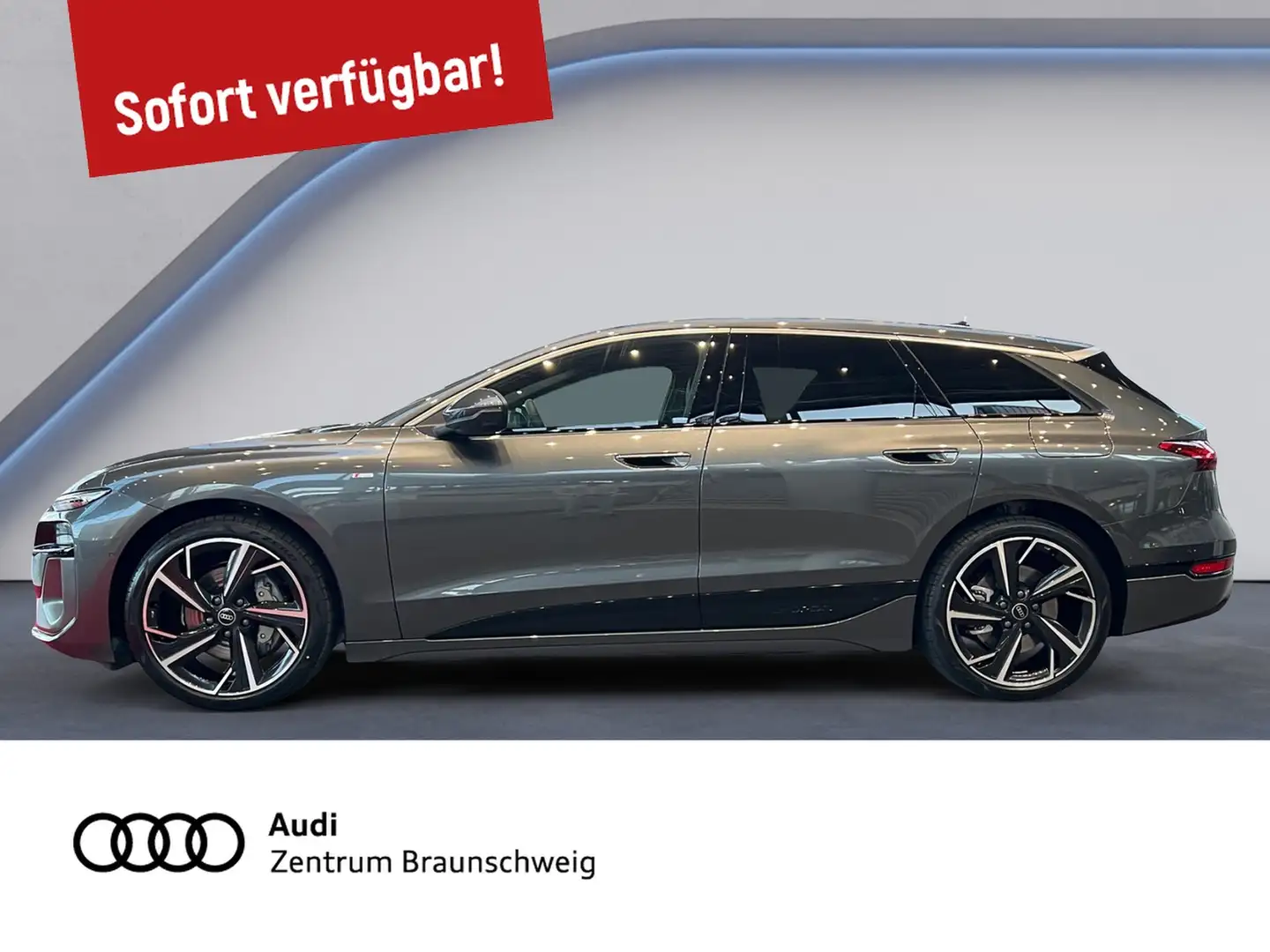 Audi A6 e-tron Avant perf. S line MATRIX+AHK+MEMORY Grau - 2