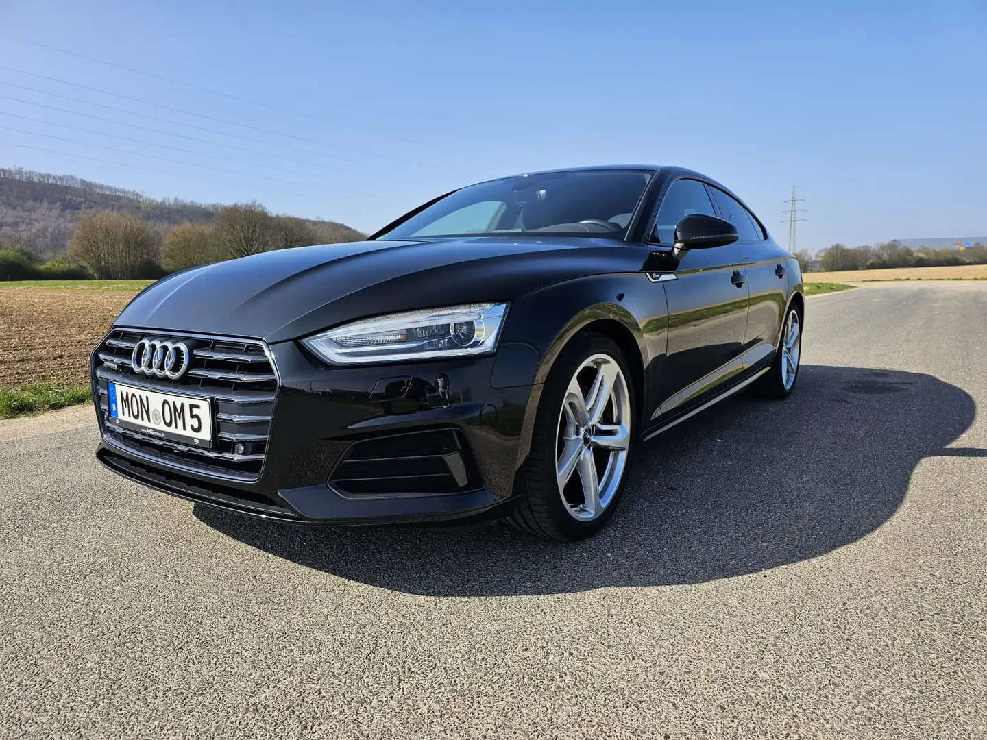 Audi A5 A5 Sportback 2.0 TDI quattro S tronic sport Schwarz - 1