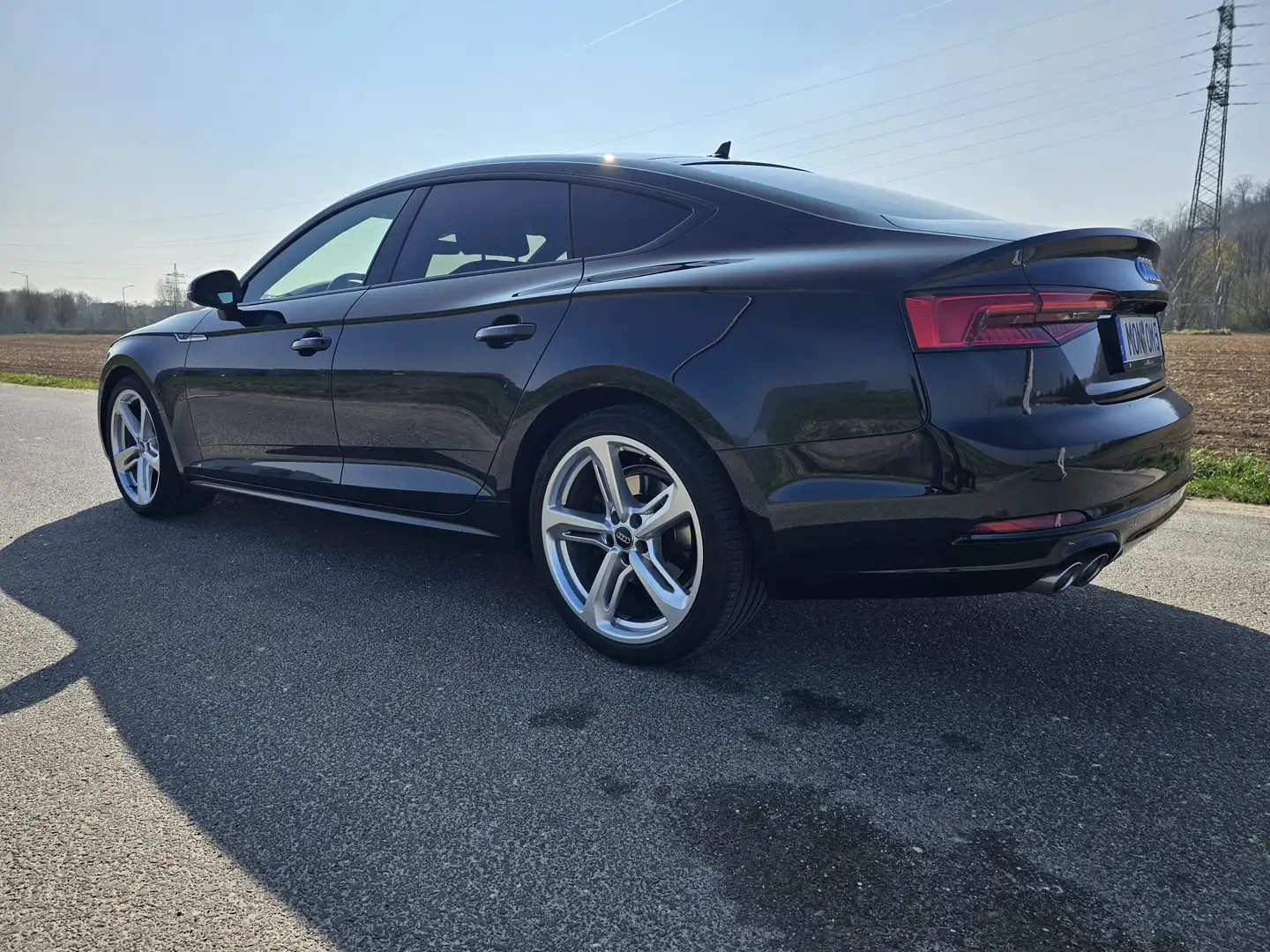 Audi A5 A5 Sportback 2.0 TDI quattro S tronic sport Schwarz - 2