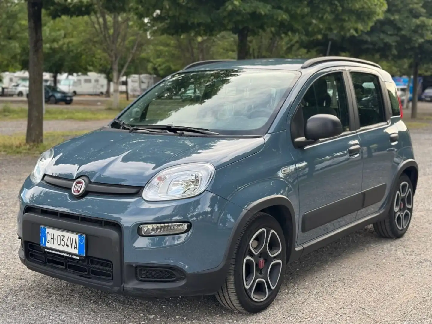 Fiat Panda 1.0 FireFly Hybrid City-Life + gpl Bleu - 1
