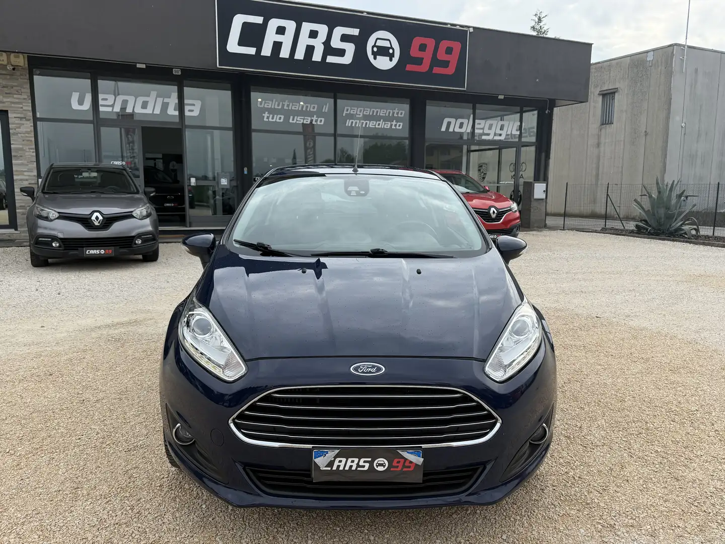 Ford Fiesta 3p 1.0 ecoboost Titanium 100cv CAMBIO AUTOMATICO Azul - 2