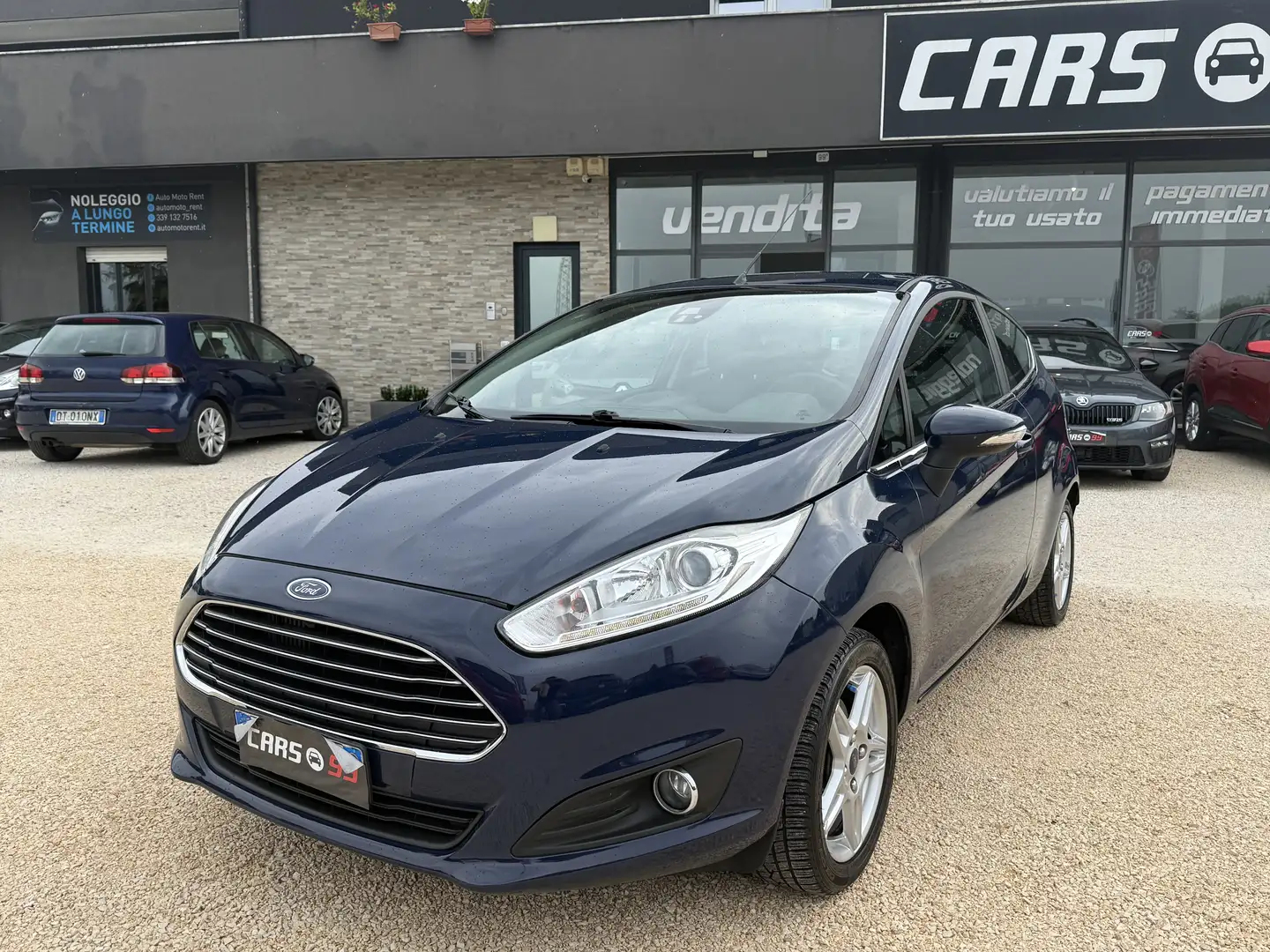 Ford Fiesta 3p 1.0 ecoboost Titanium 100cv CAMBIO AUTOMATICO Azul - 1
