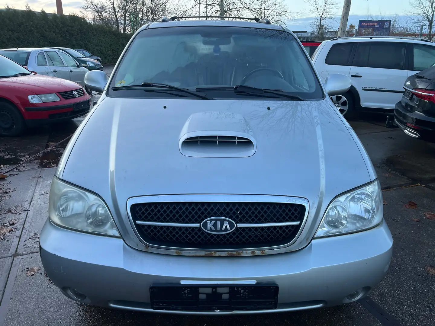 Kia Carnival 2.9 Diesel Automatik Leder *kein Tüv* Silber - 2