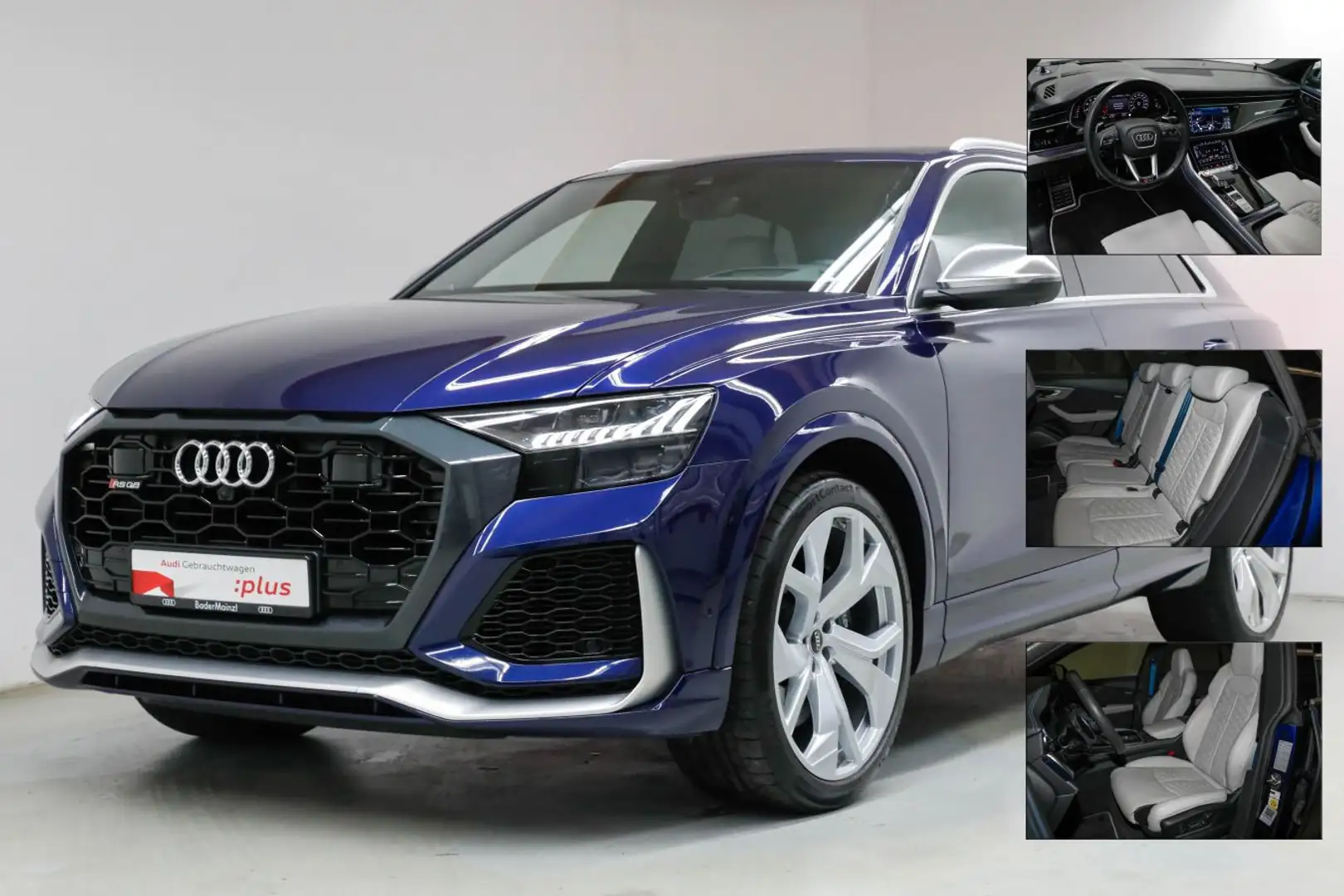 Audi RS Q8 tiptronic AHK B&O Pano HUD StdHzg Matrix Blau - 2