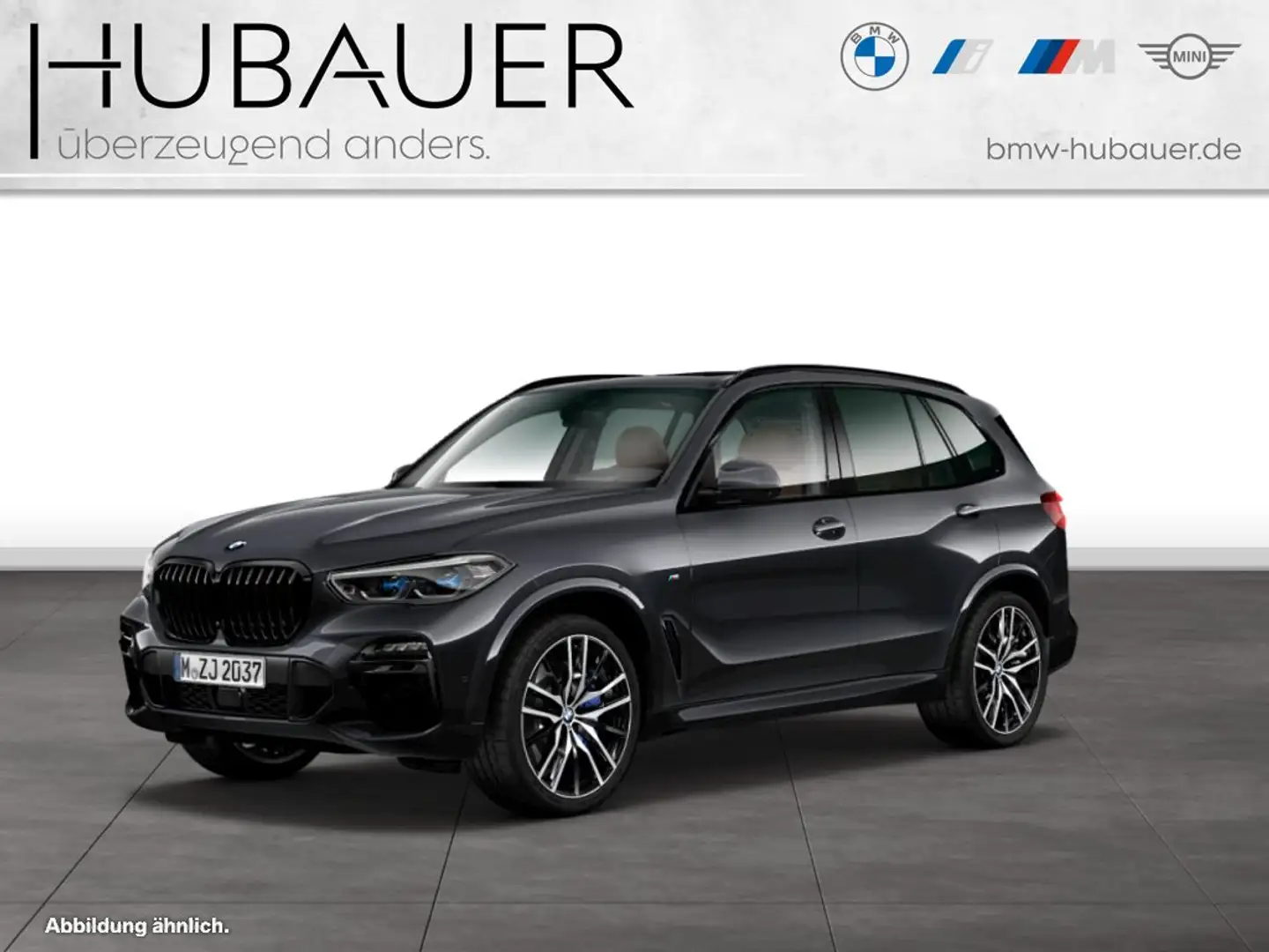 BMW X5 M 50d [Laser, SkyLounge, HK Sound, DA Prof.] Gris - 1