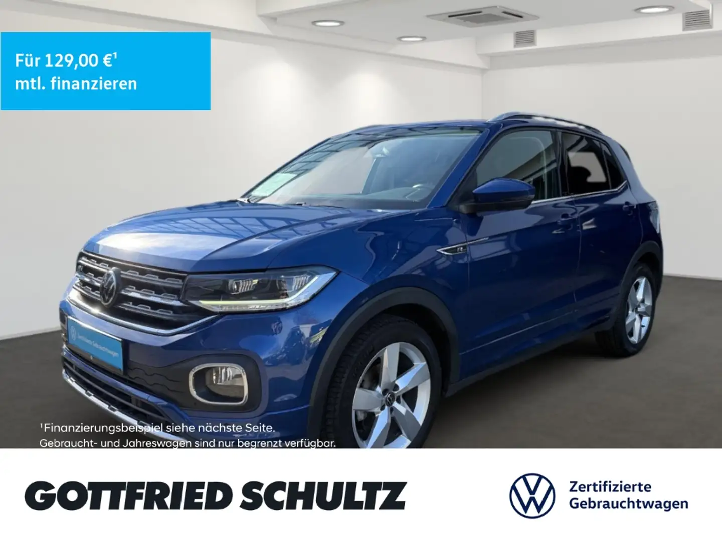 Volkswagen T-Cross 1.5 TSI DSG LED NAV KAMERA SHZ Style Bleu - 1
