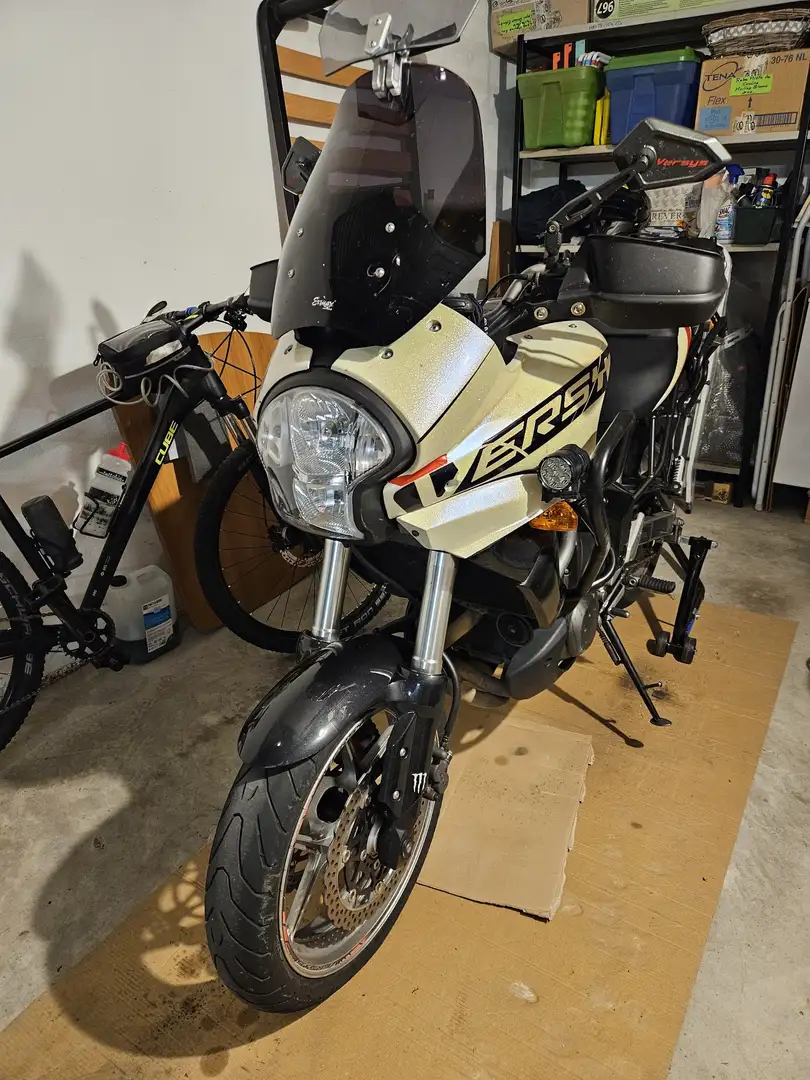 Kawasaki Versys 650 Argent - 1