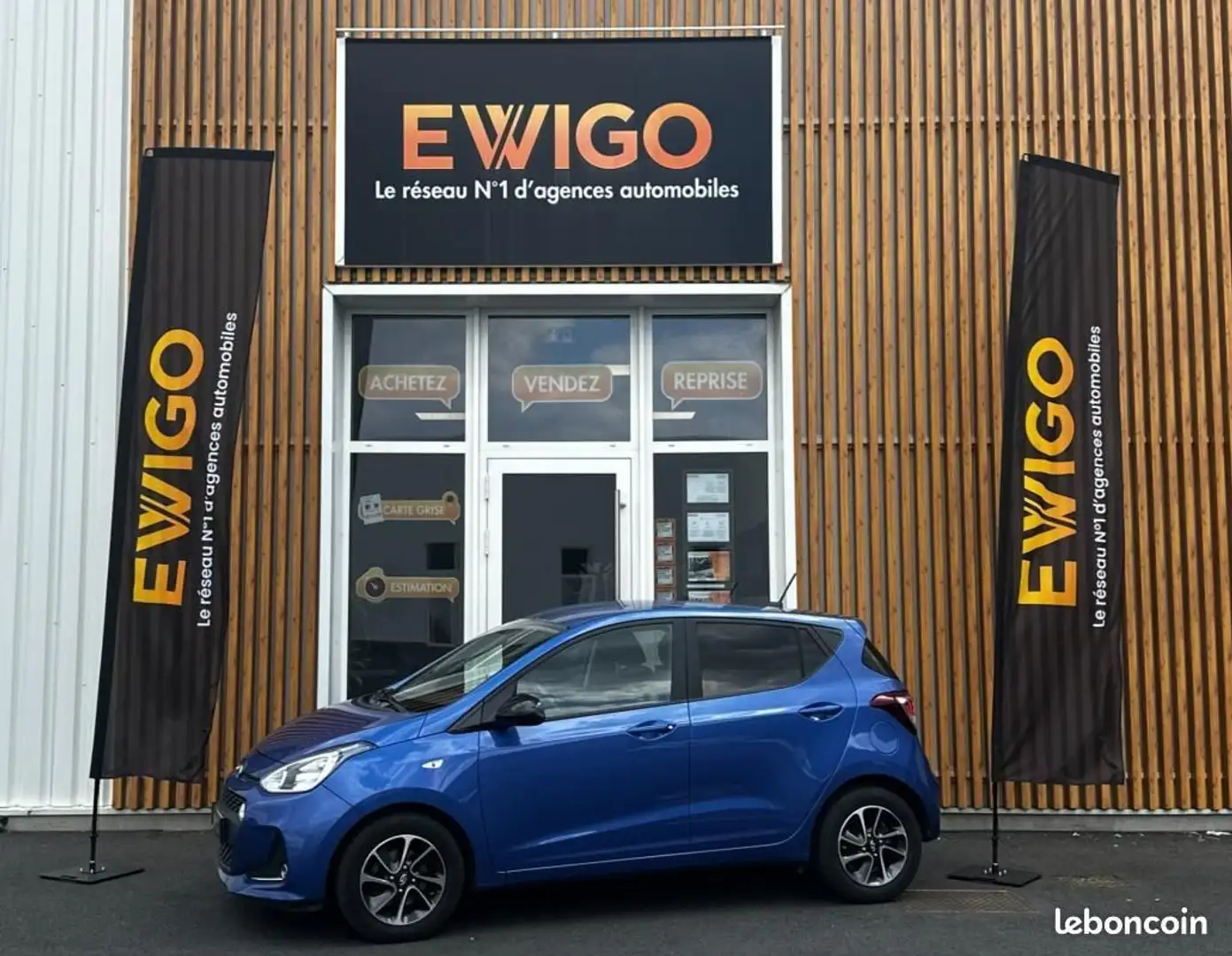 Hyundai i10 90Cv EDITION MONDIAL CLIM REGULATEUR DE VITESSE CH Blau - 1