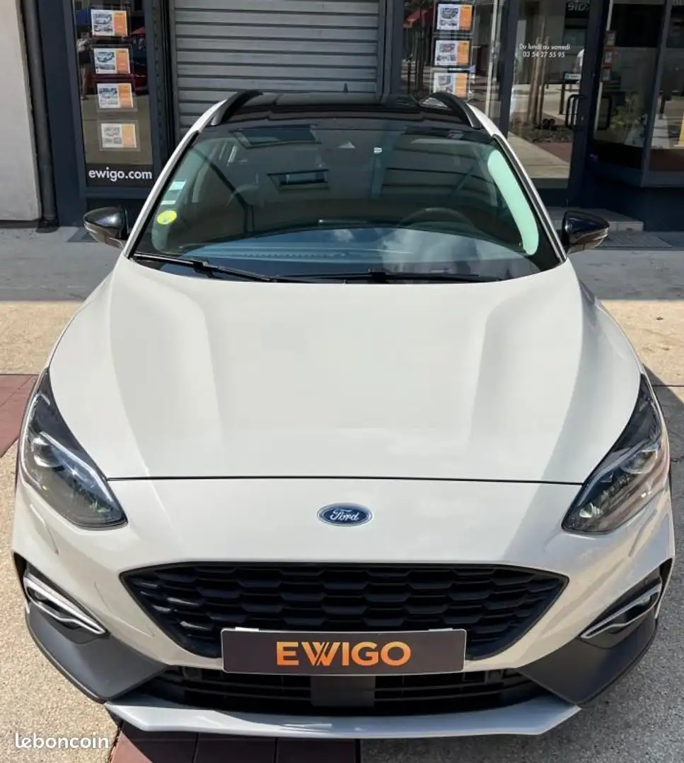 Ford Focus 2.0 EcoBlue 150 ACTIVE BVM6 1ÈRE MAIN-CAMÉRA-RADAR Weiß - 2