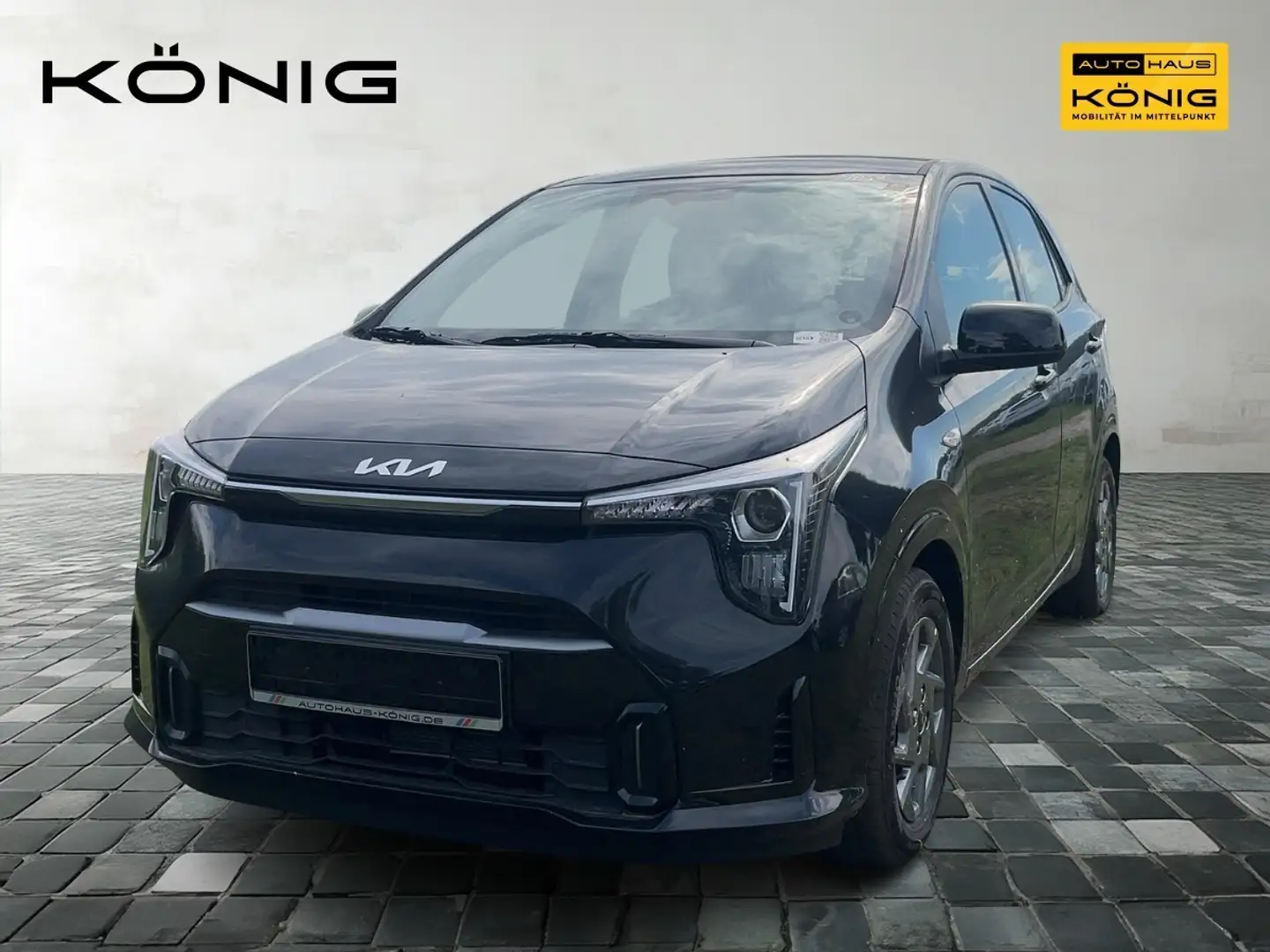 Kia Picanto 1.0 VISION Automatik Navigation Schwarz - 1