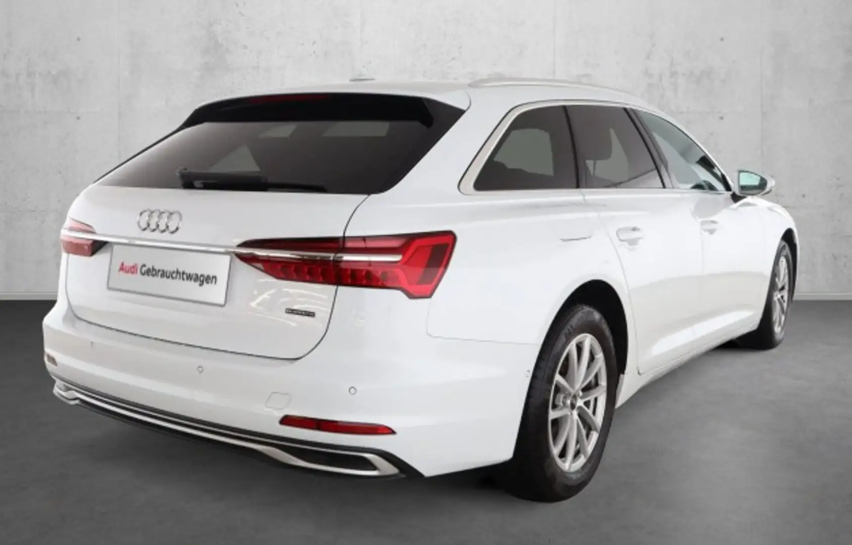 Audi A6 Avant advanced 40 TDI quattro ACC+AHK+HUD+MATRIX+N Blanc - 2