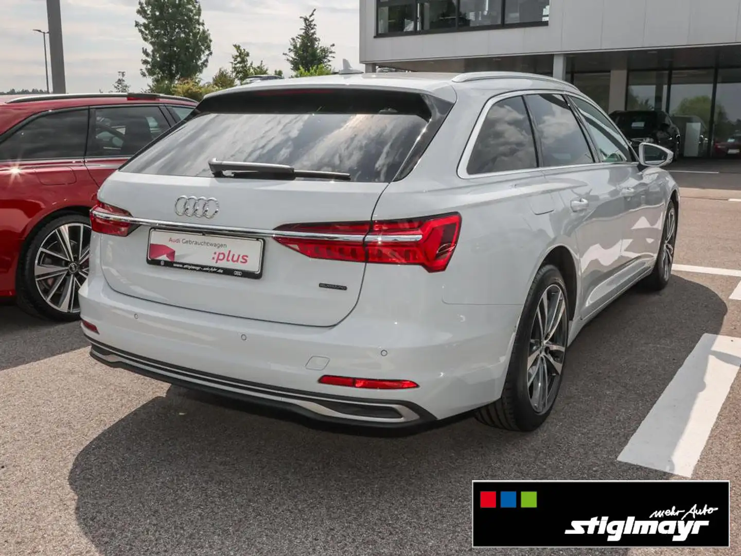 Audi A6 Avant advanced 40 TDI quattro AHK+HUD+MATRIX Weiß - 2