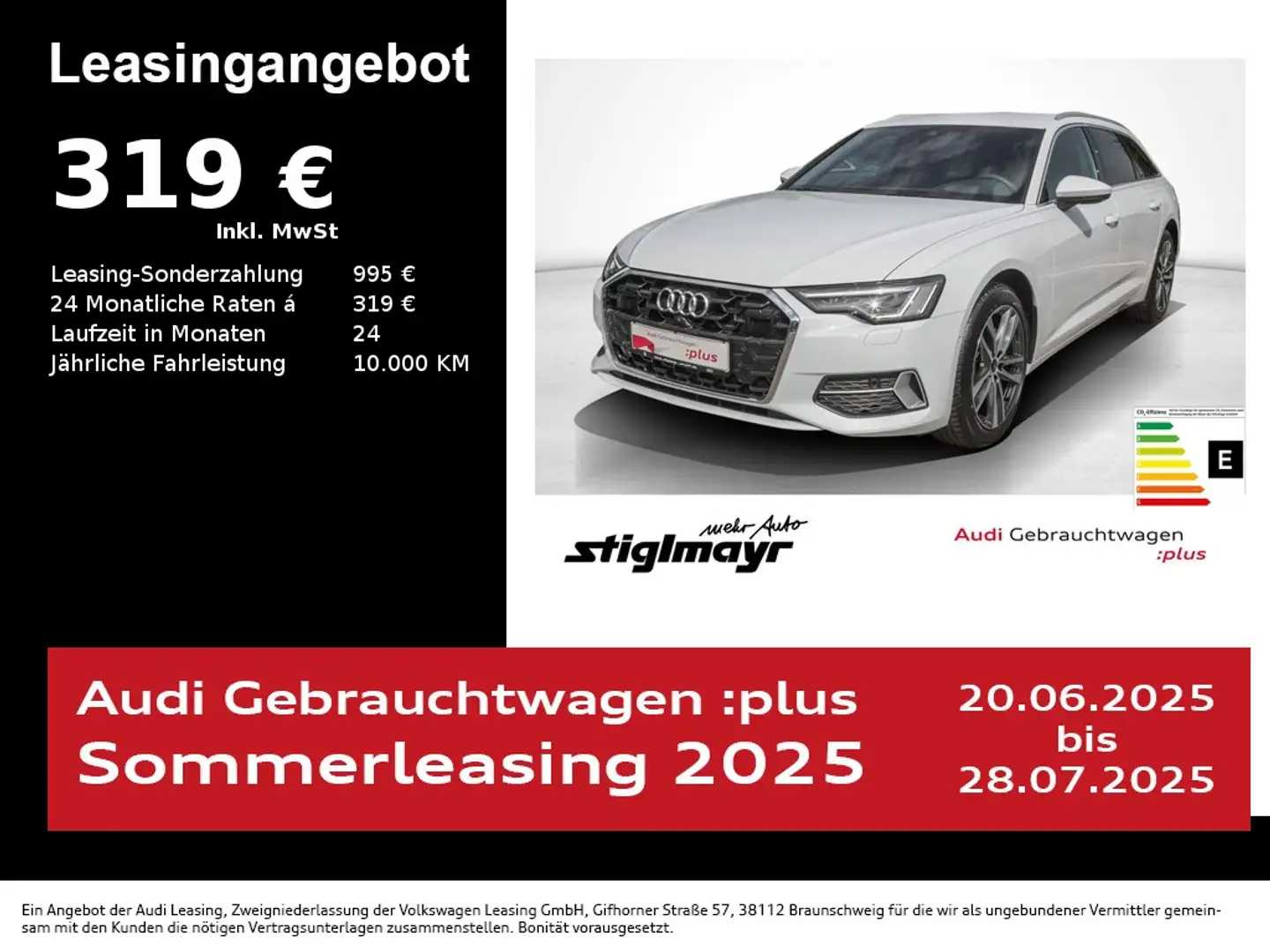 Audi A6 Avant advanced 40 TDI quattro AHK+HUD+MATRIX Weiß - 1