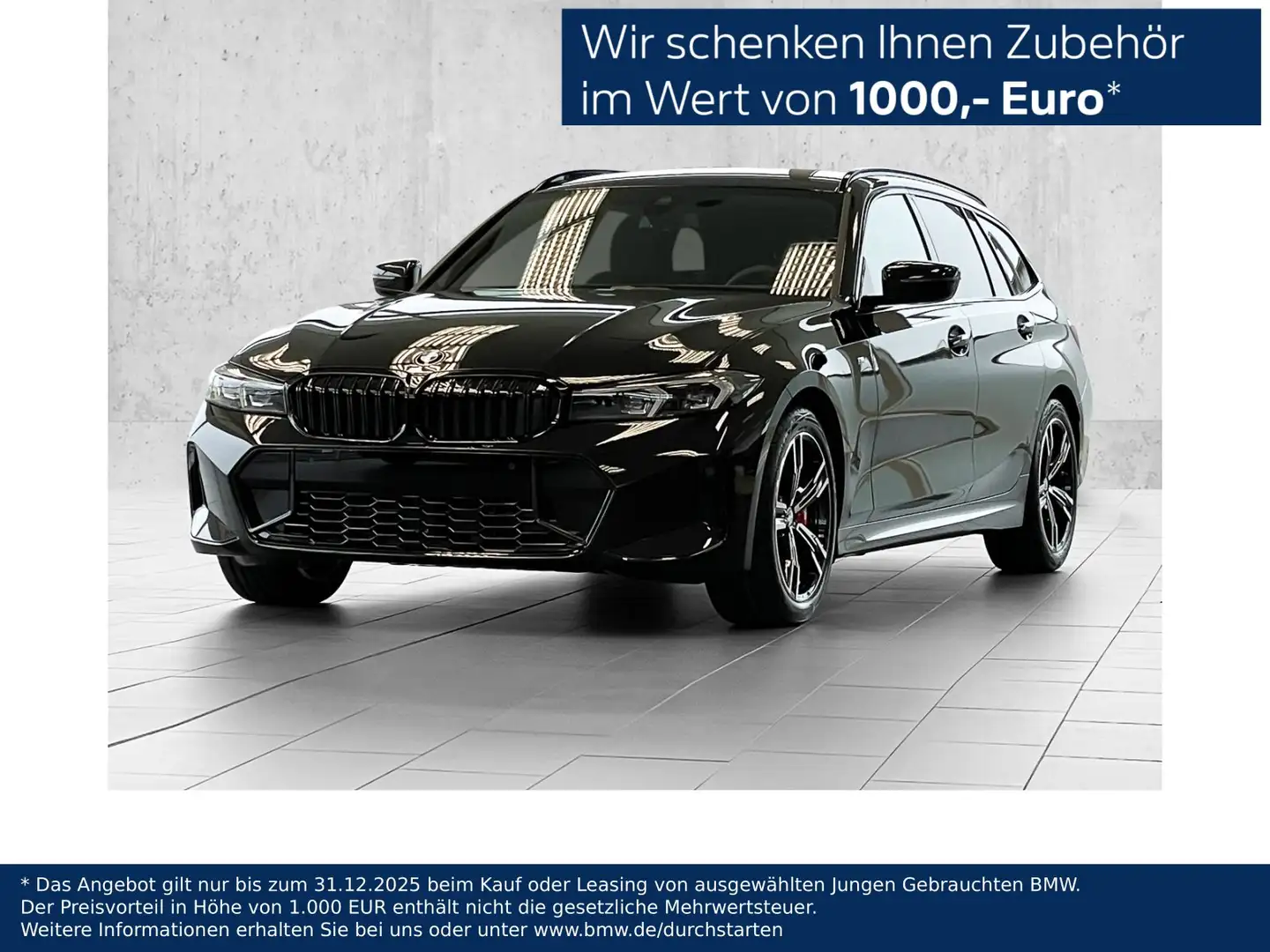 BMW 320 d xDrive TOURING M-SPORT Pro+PA+DA+LHZ+HiFi+UVM. Schwarz - 1