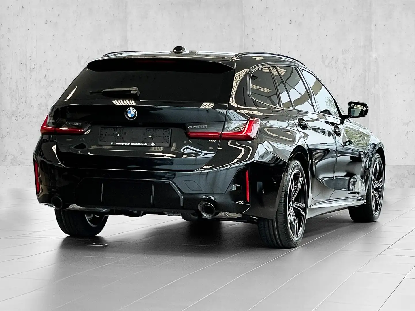 BMW 320 d xDrive TOURING M-SPORT Pro+PA+DA+LHZ+HiFi+UVM. Nero - 2