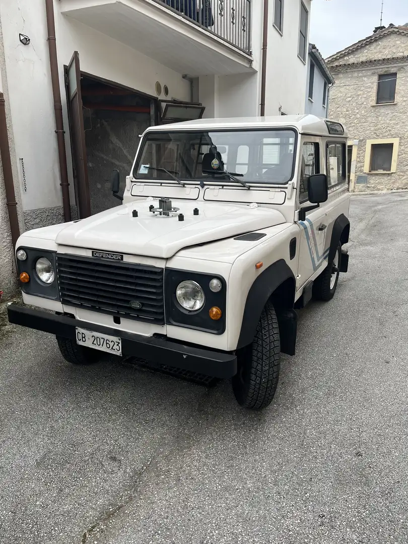 Land Rover Defender 90 2.5 tdi Hard top Blanco - 1