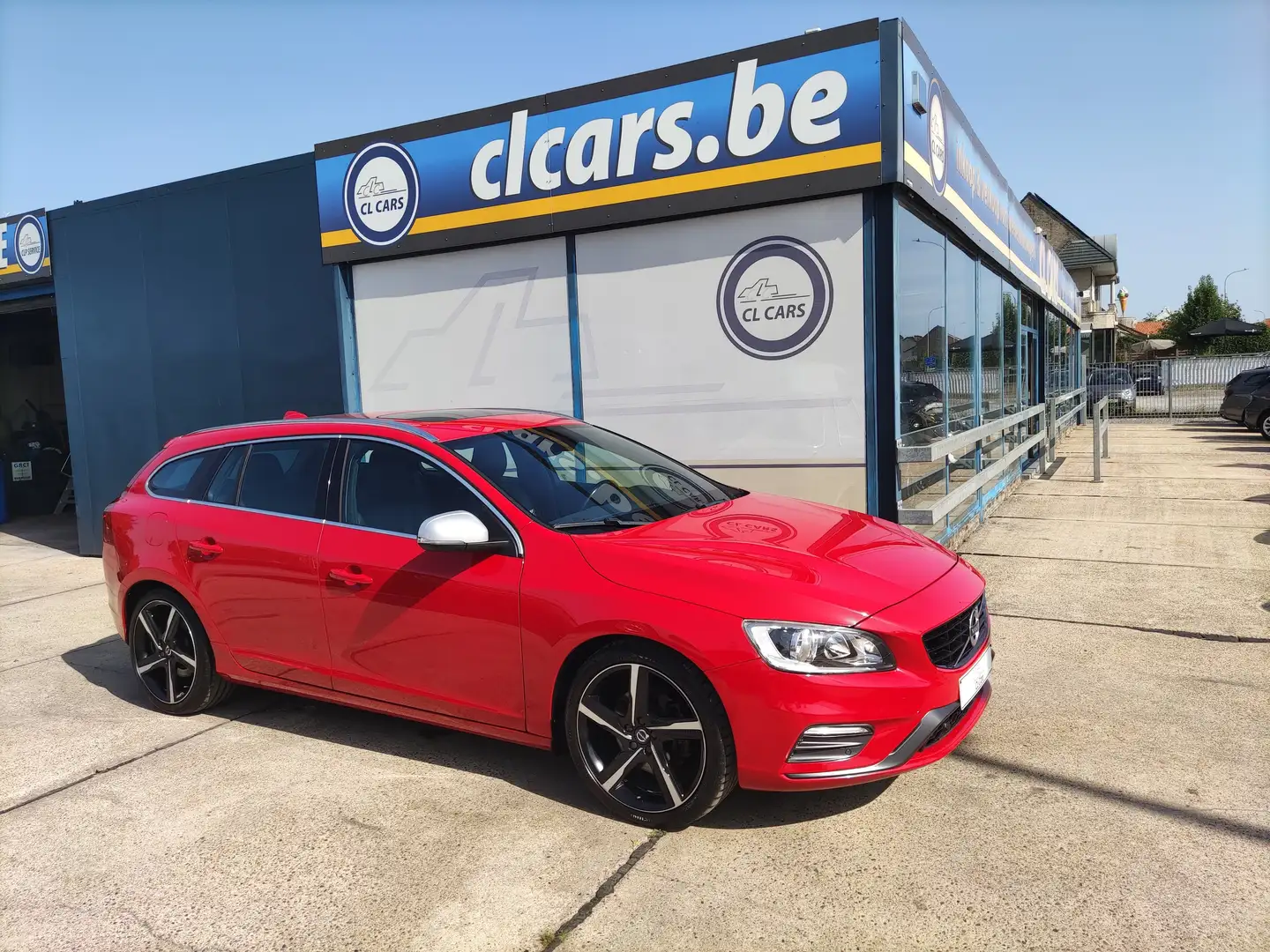 Volvo V60 V60 T6/306pk/Geartronic/R Design/Navi/Leder/Camera Rouge - 1